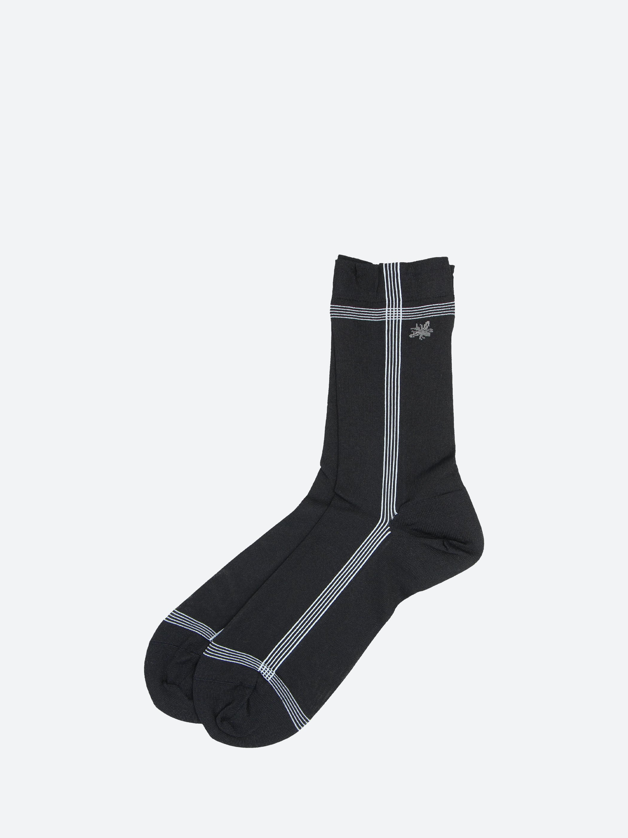 Side Line Silk Crew Sock