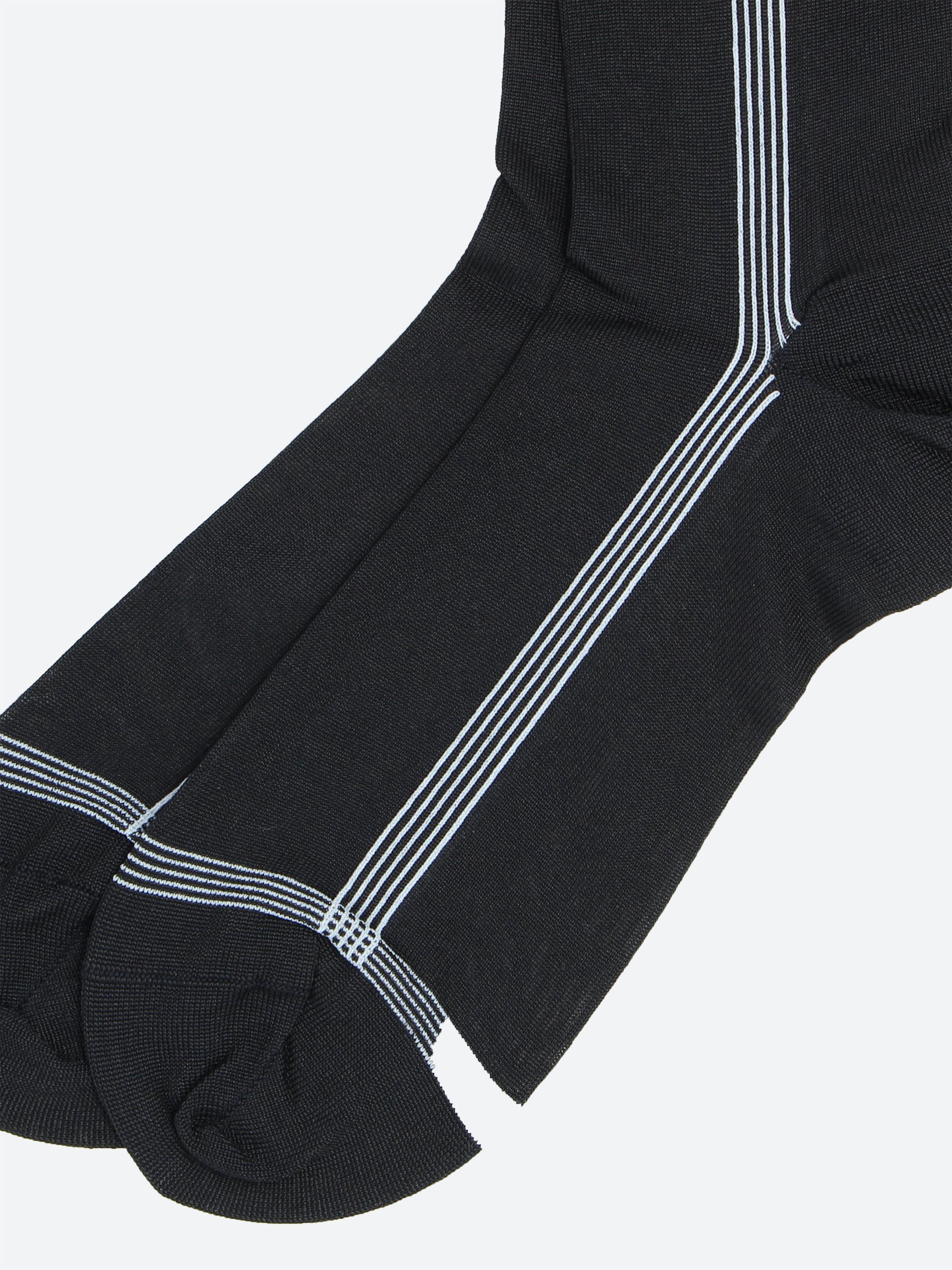 Side Line Silk Crew Sock