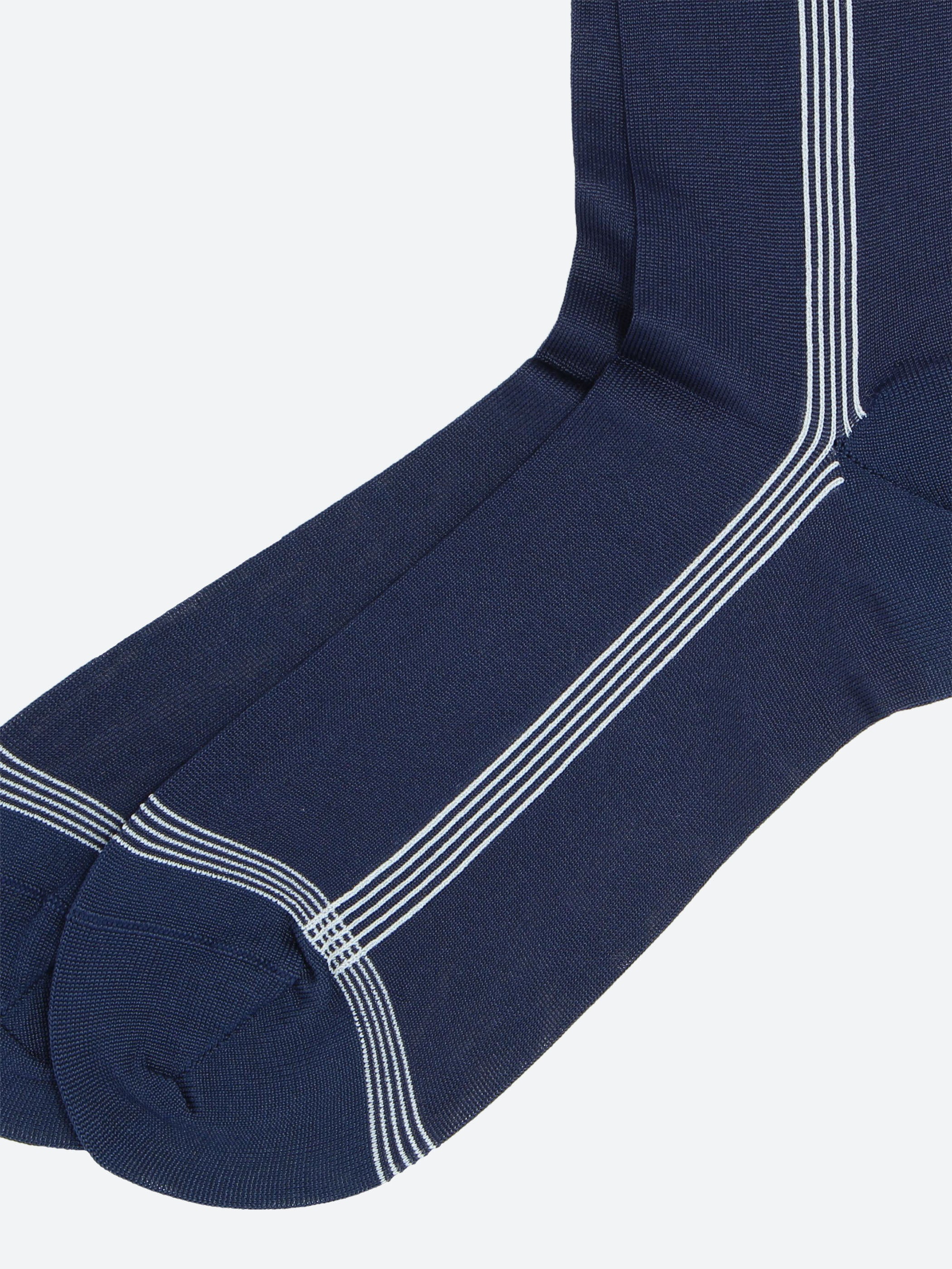 Side Line Silk Crew Sock