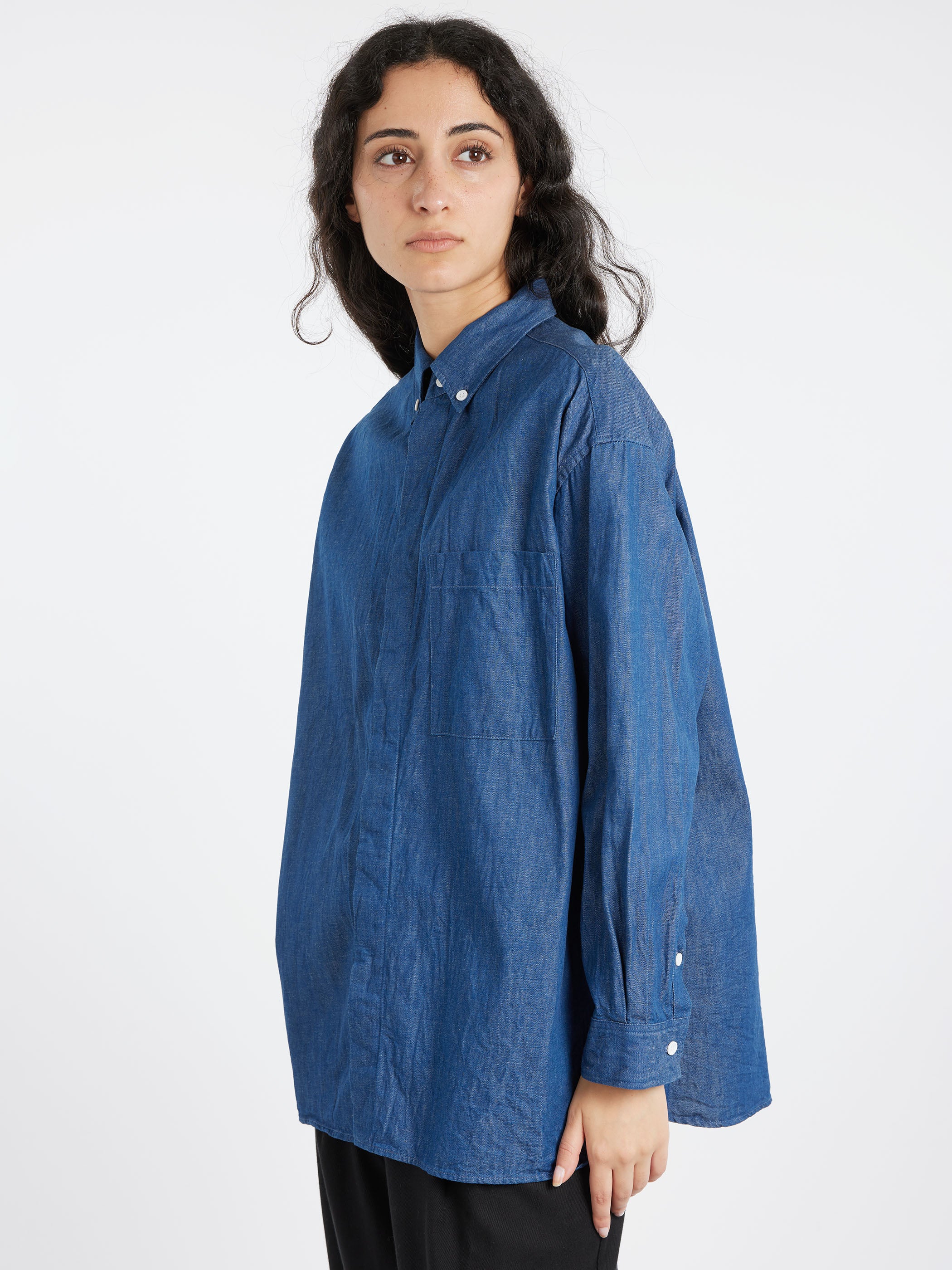 Chambray Baggy Shirt