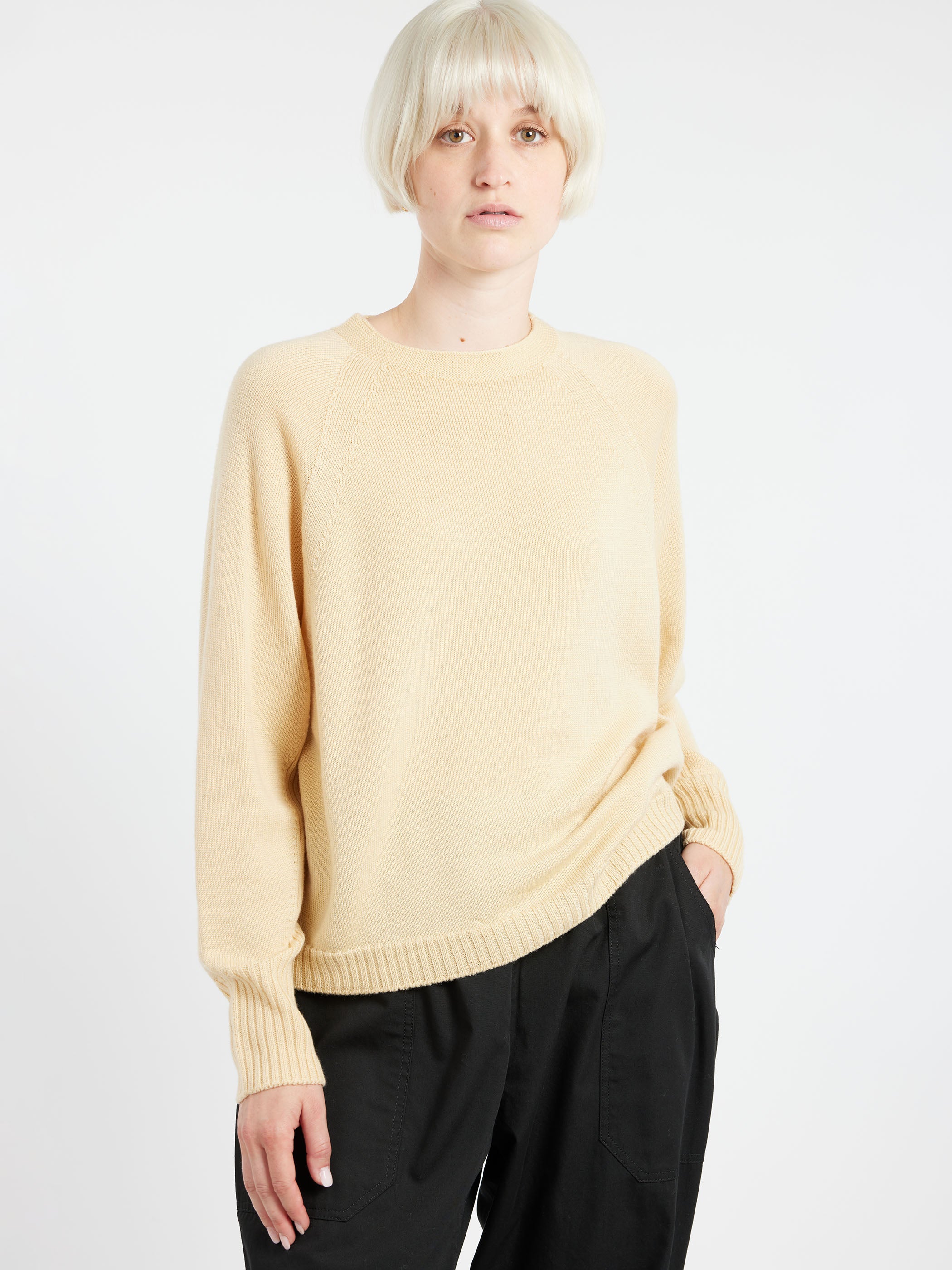 Raglan Sleeve Crewneck