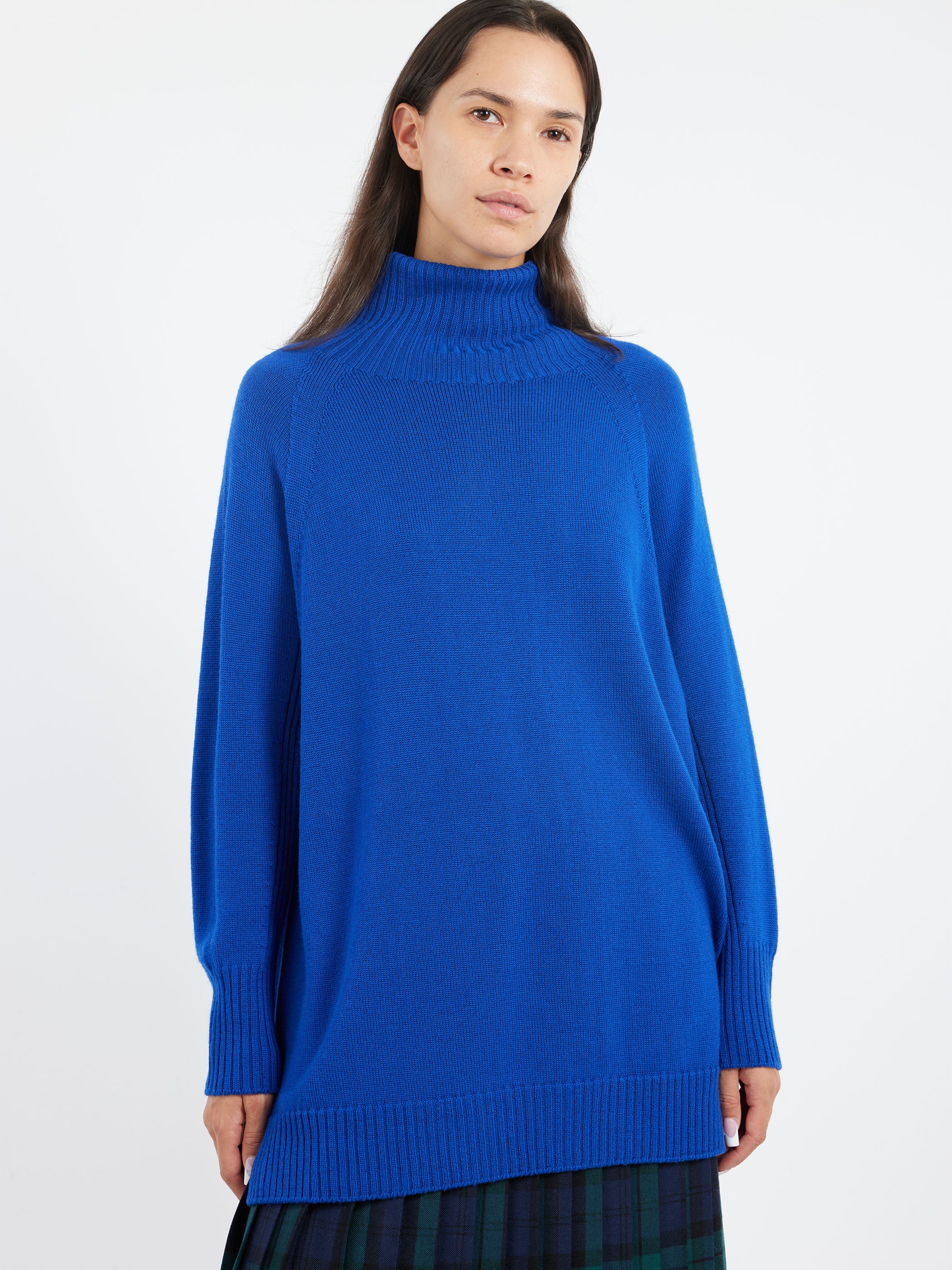 Raglan Sleeve Turtleneck