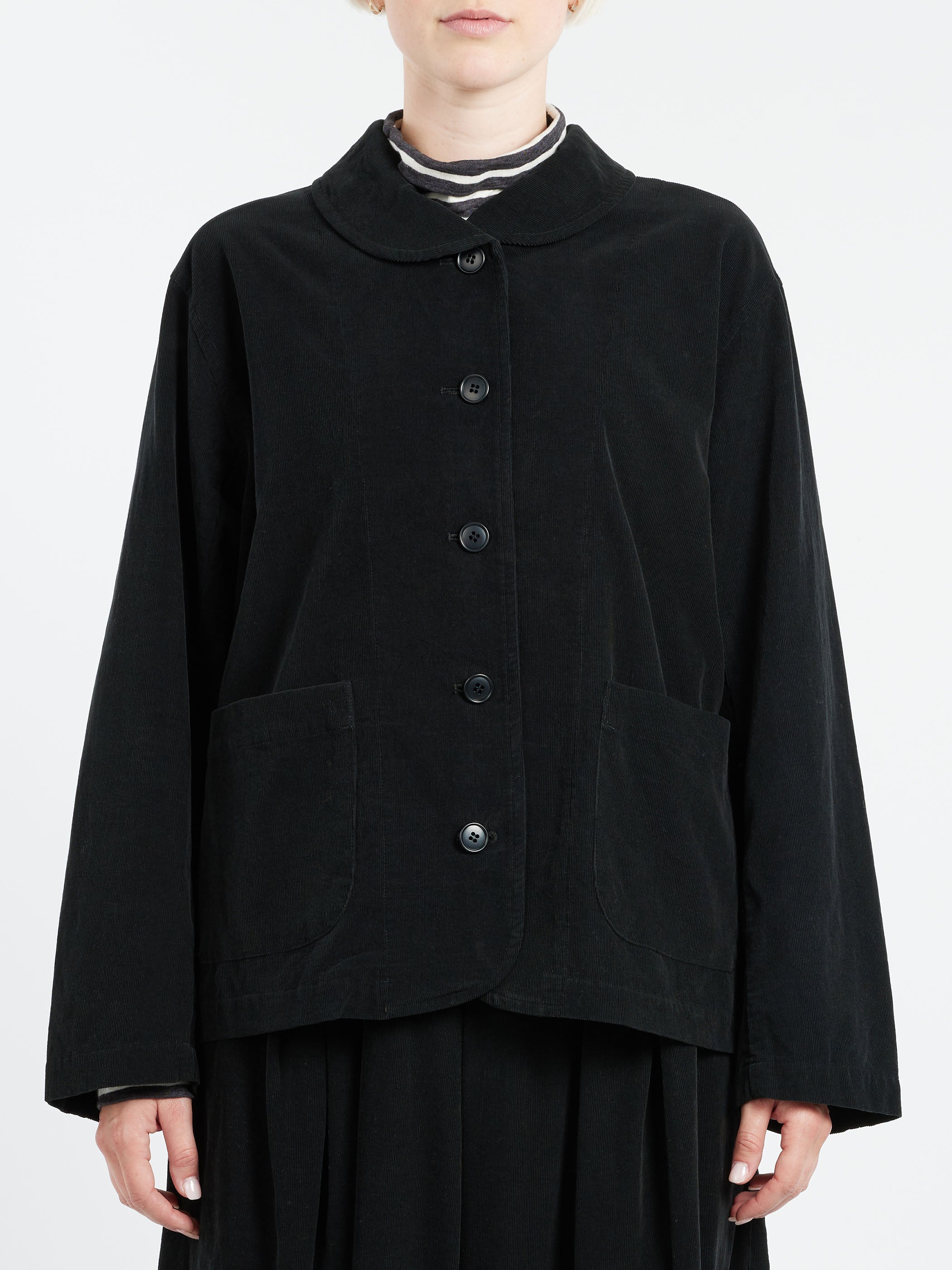 Round Collar Jacket