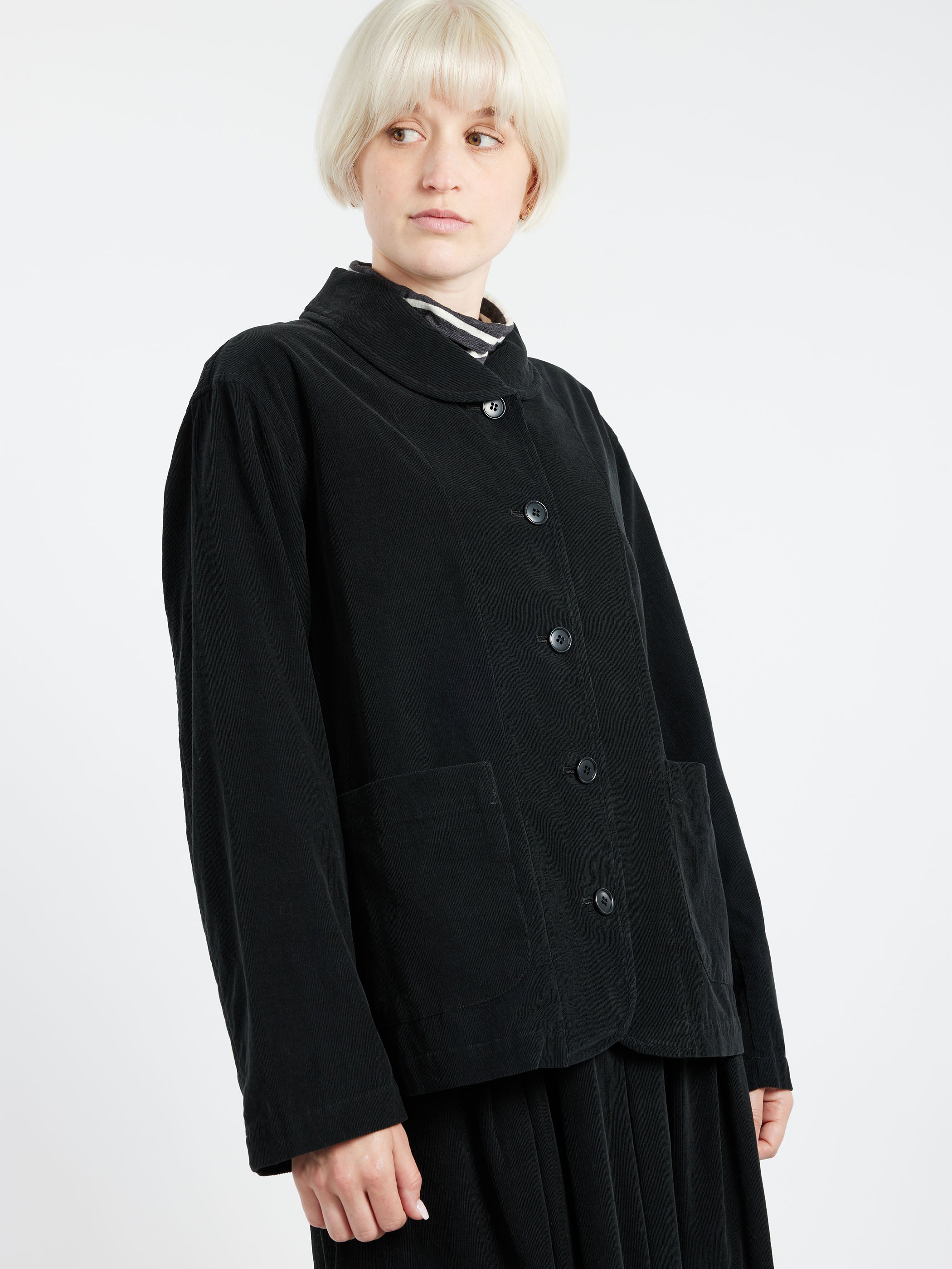 Round Collar Jacket