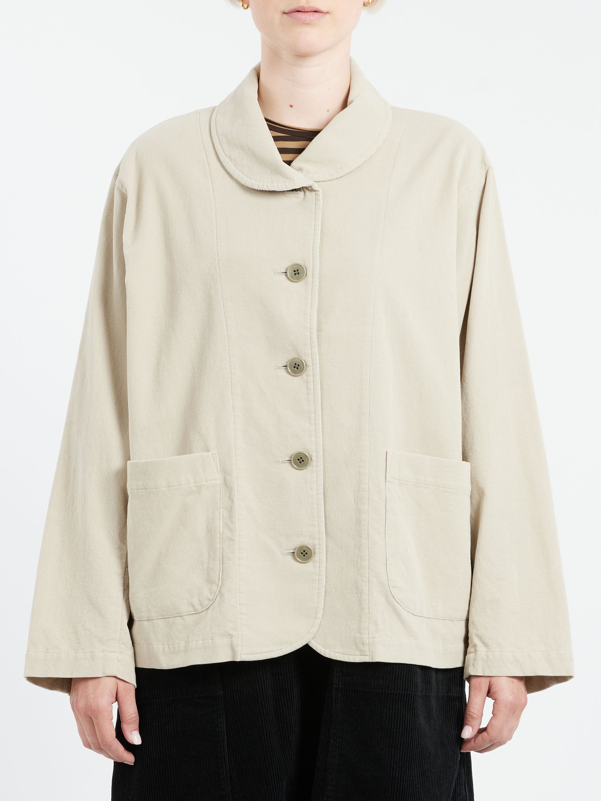 Round Collar Jacket