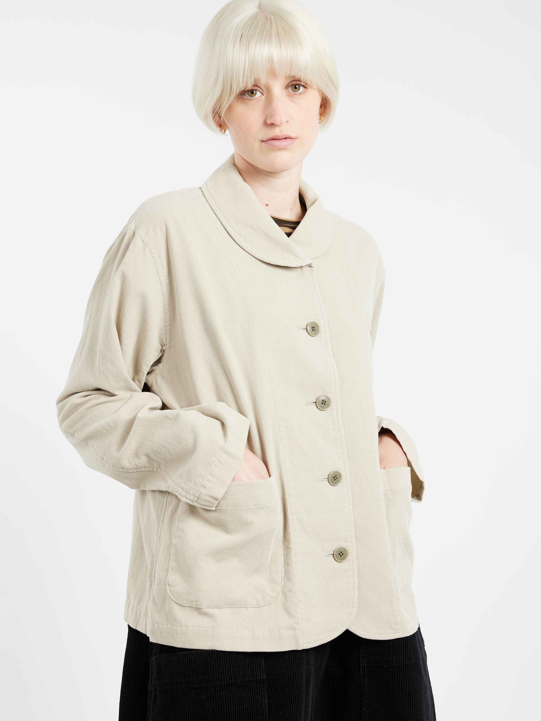 Round Collar Jacket