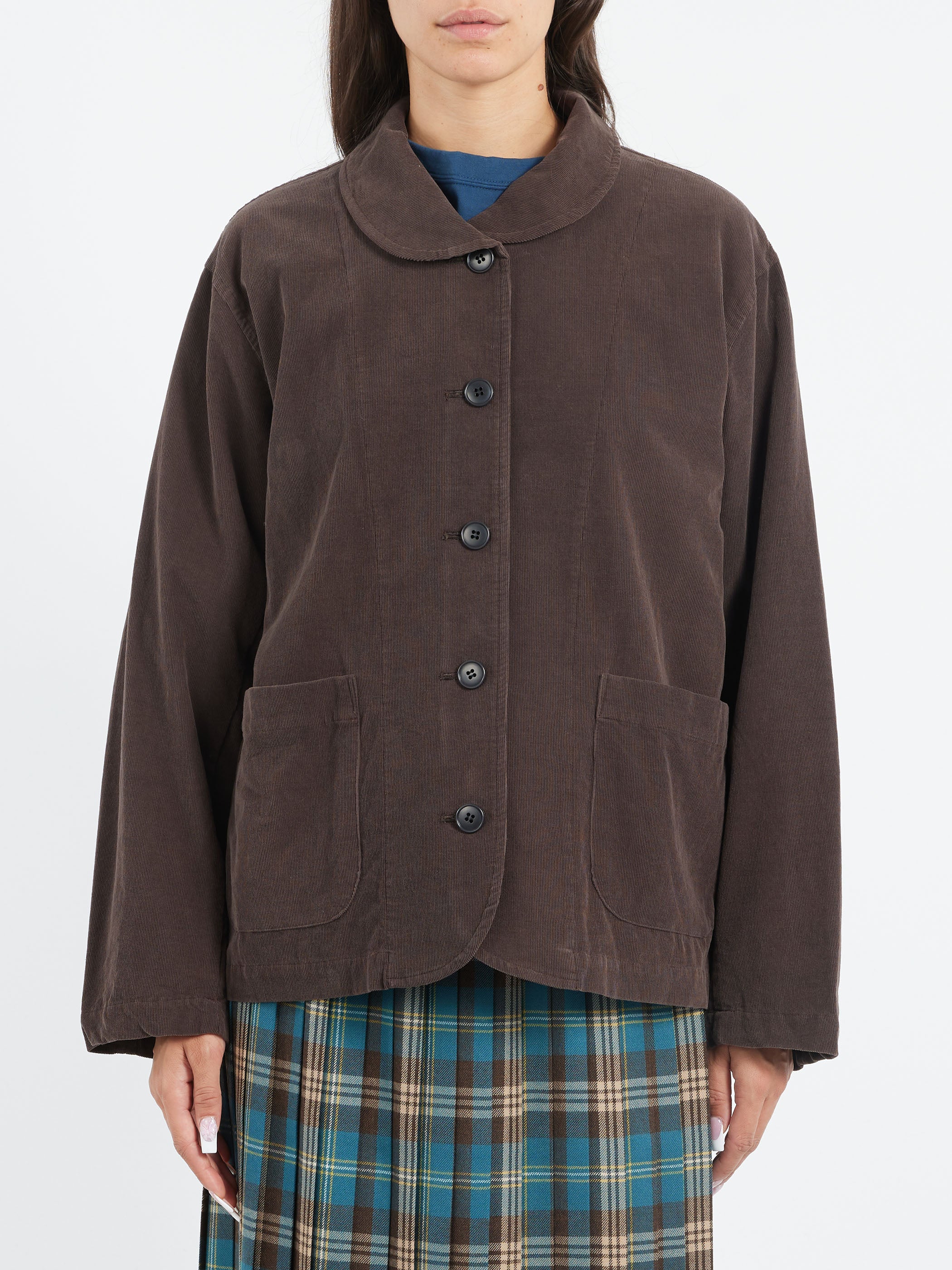 Round Collar Jacket