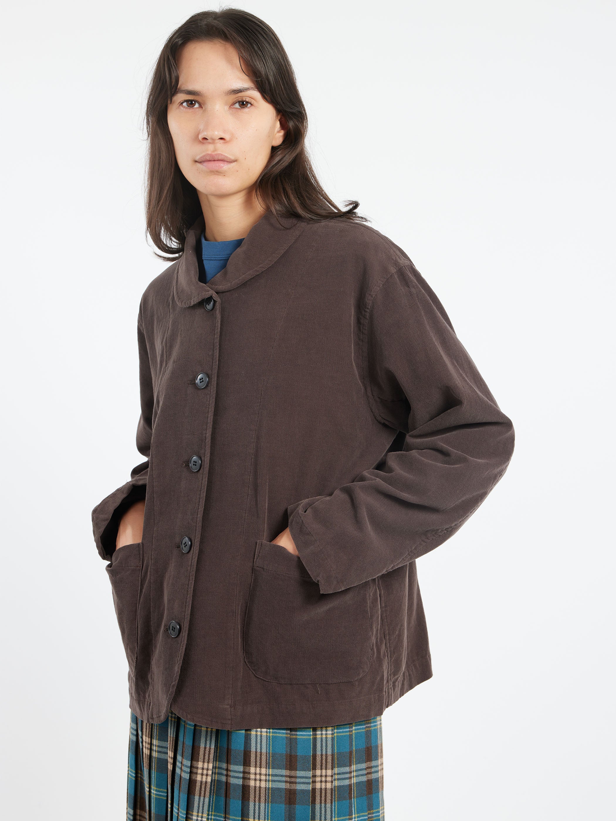 Round Collar Jacket