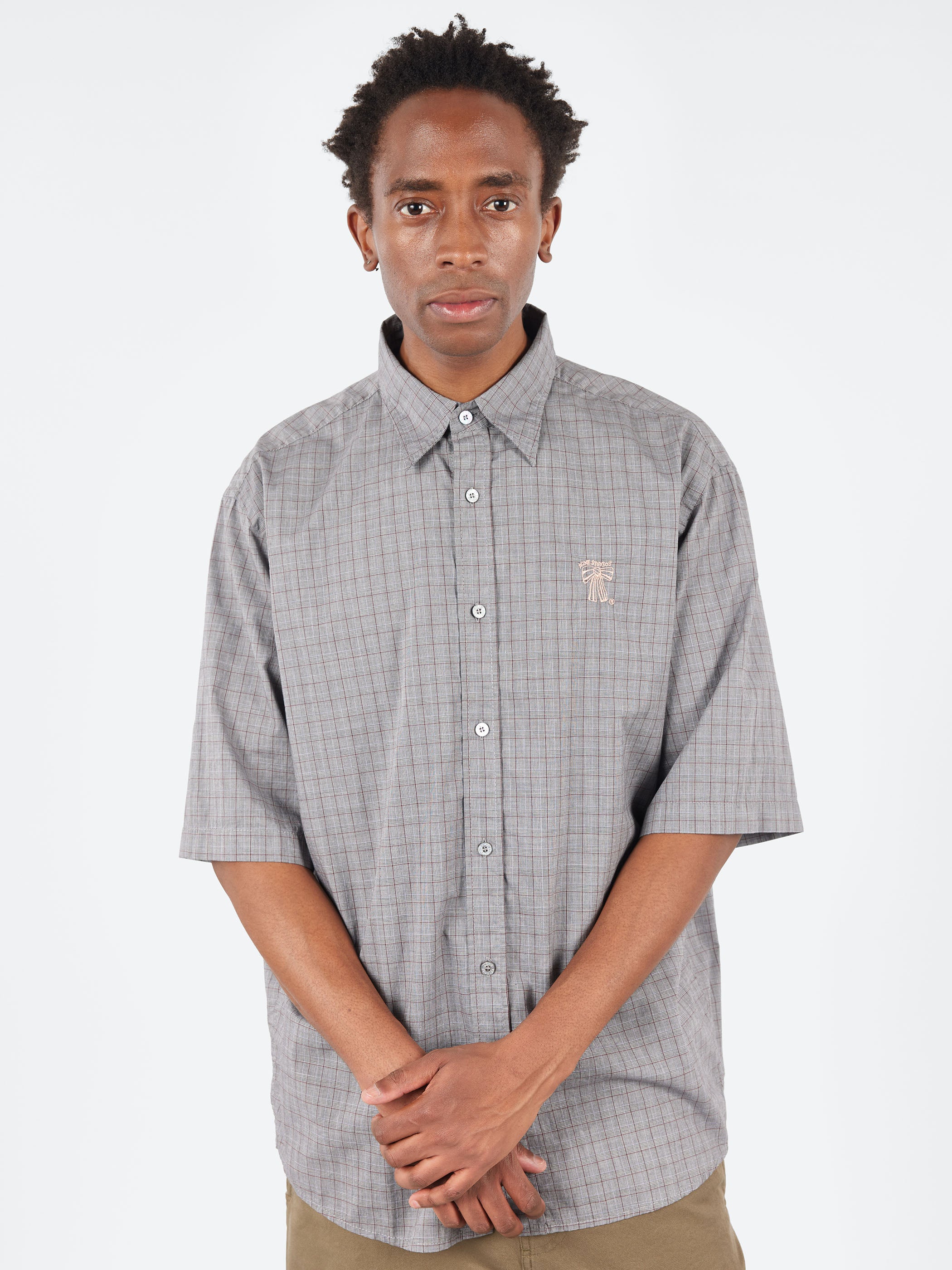 Short Sleeve Button-Up