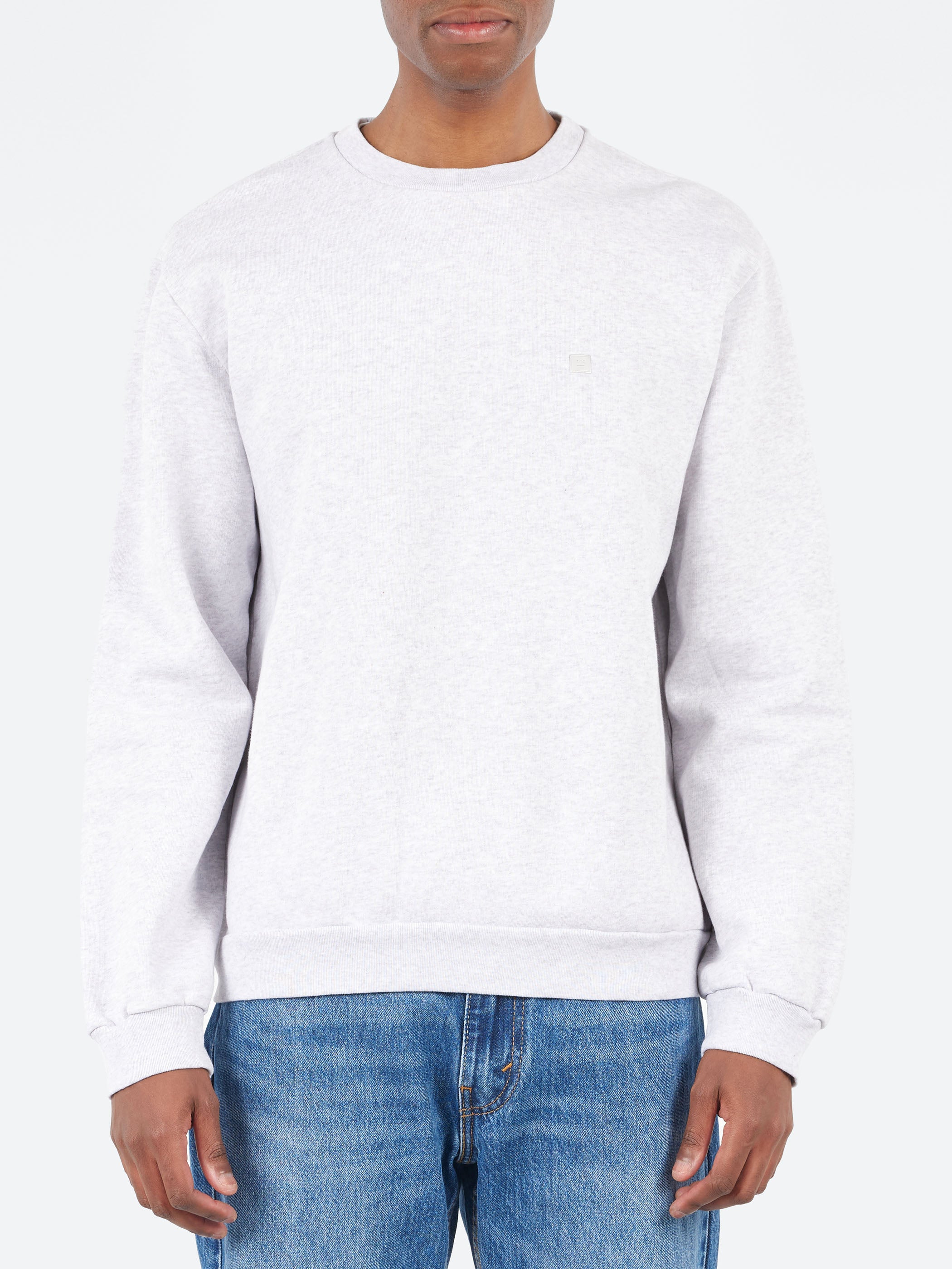 Crew Neck Fleece Sweater