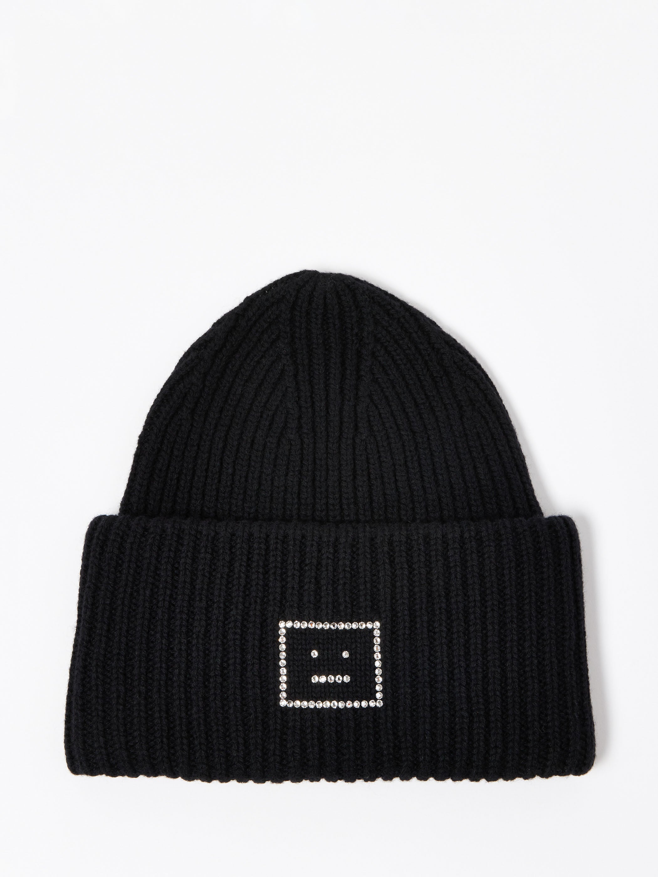 Embellished Face Logo Beanie