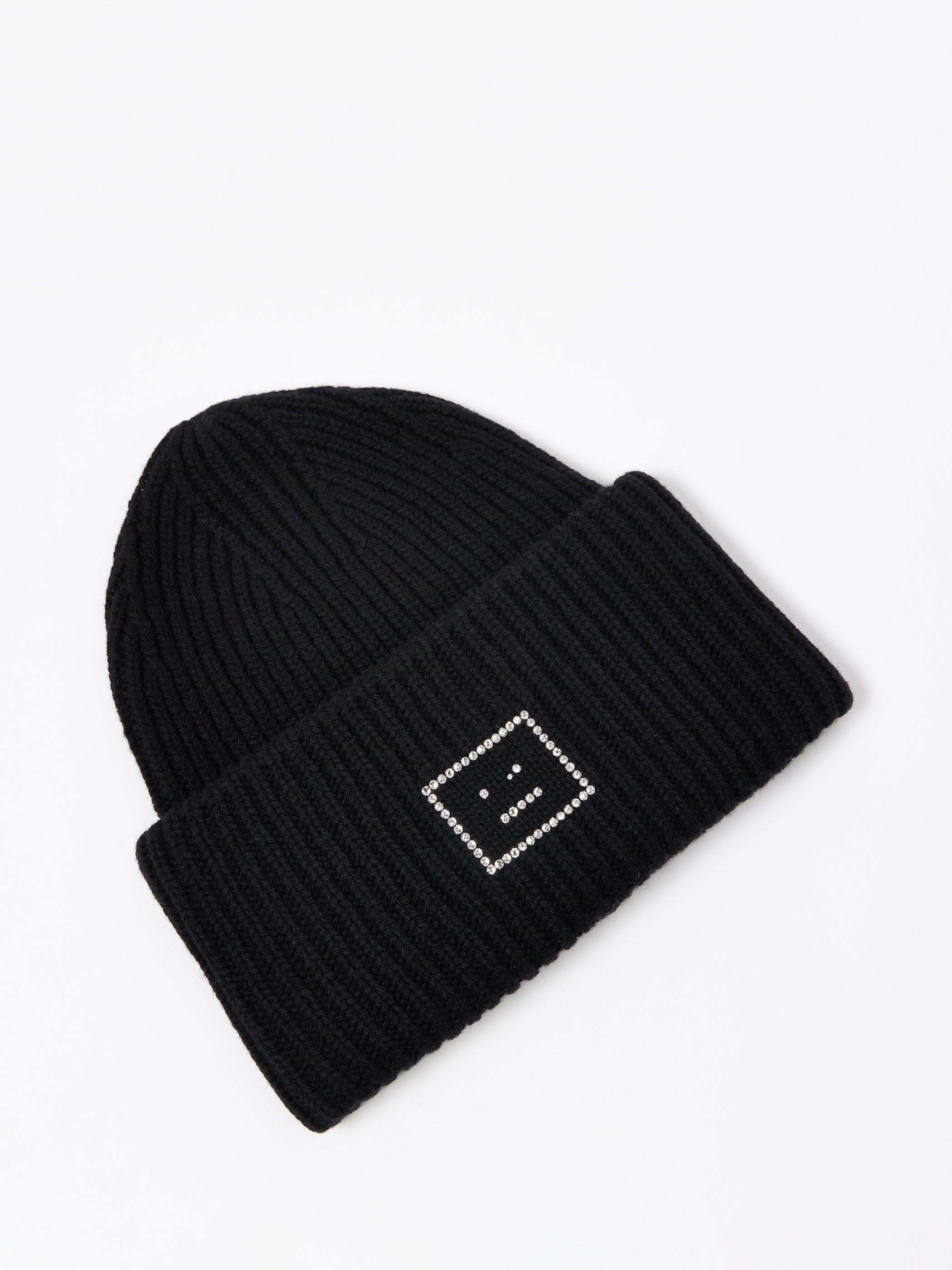 Embellished Face Logo Beanie