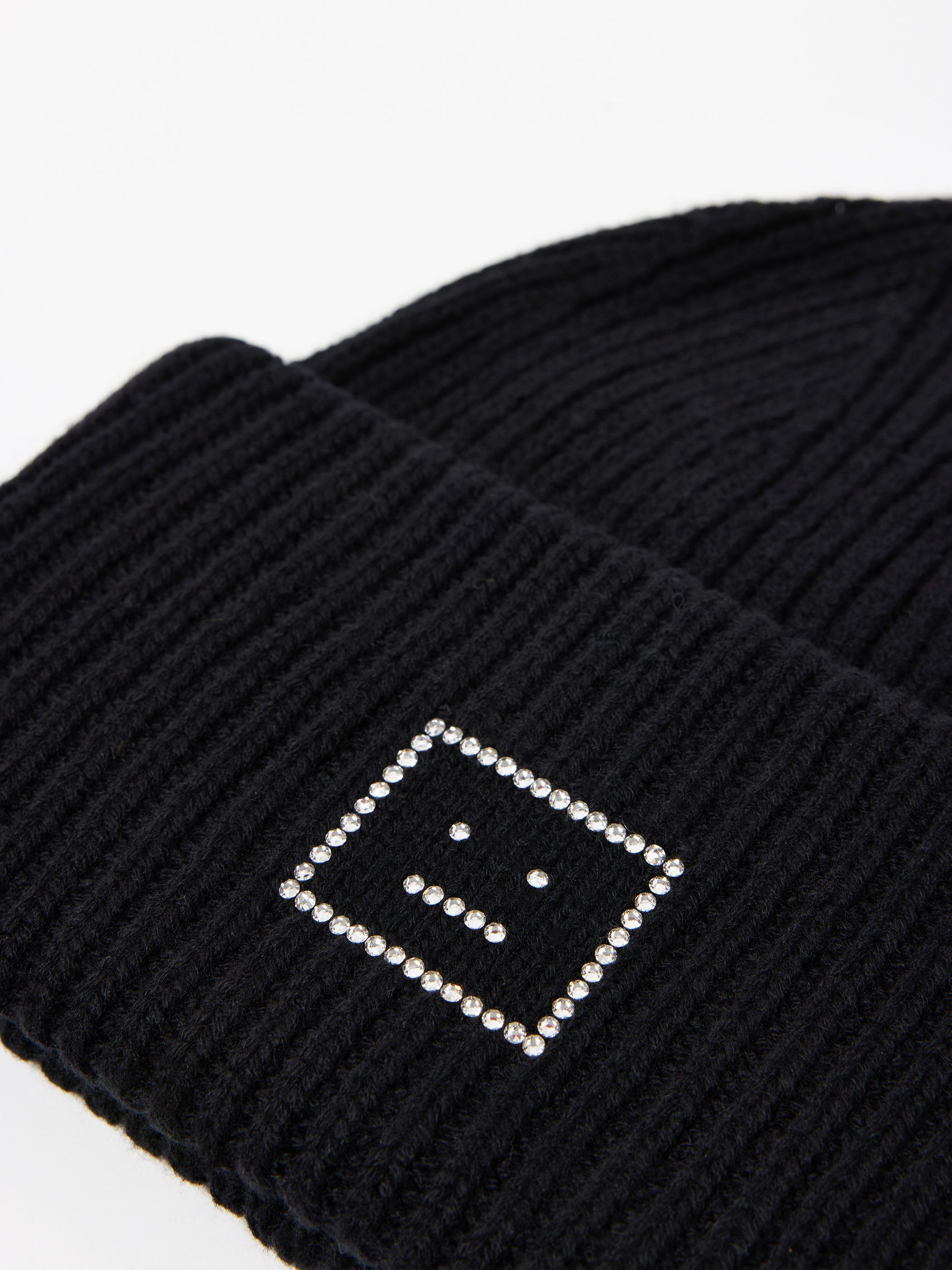 Embellished Face Logo Beanie