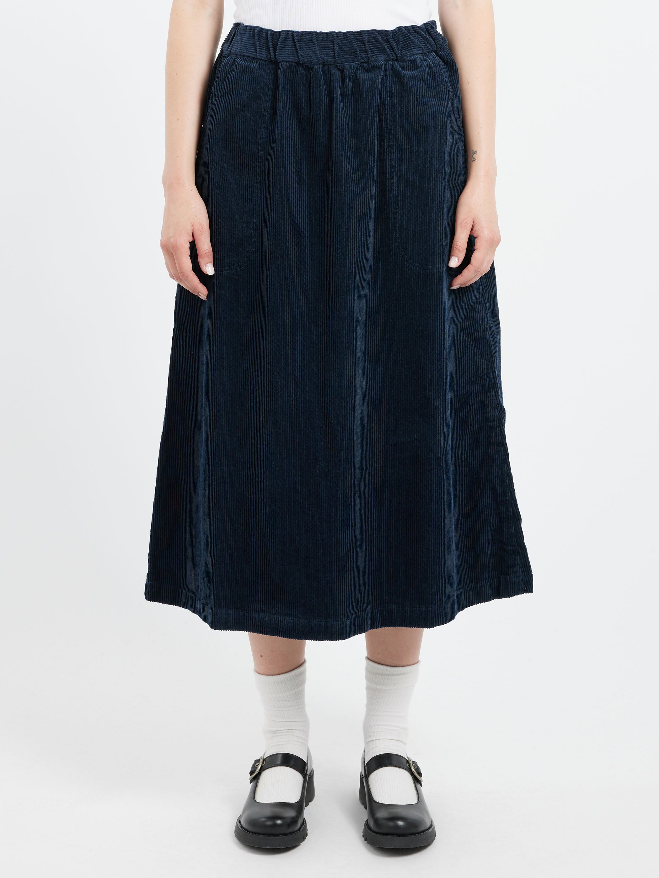 Corduroy Painter Skirt