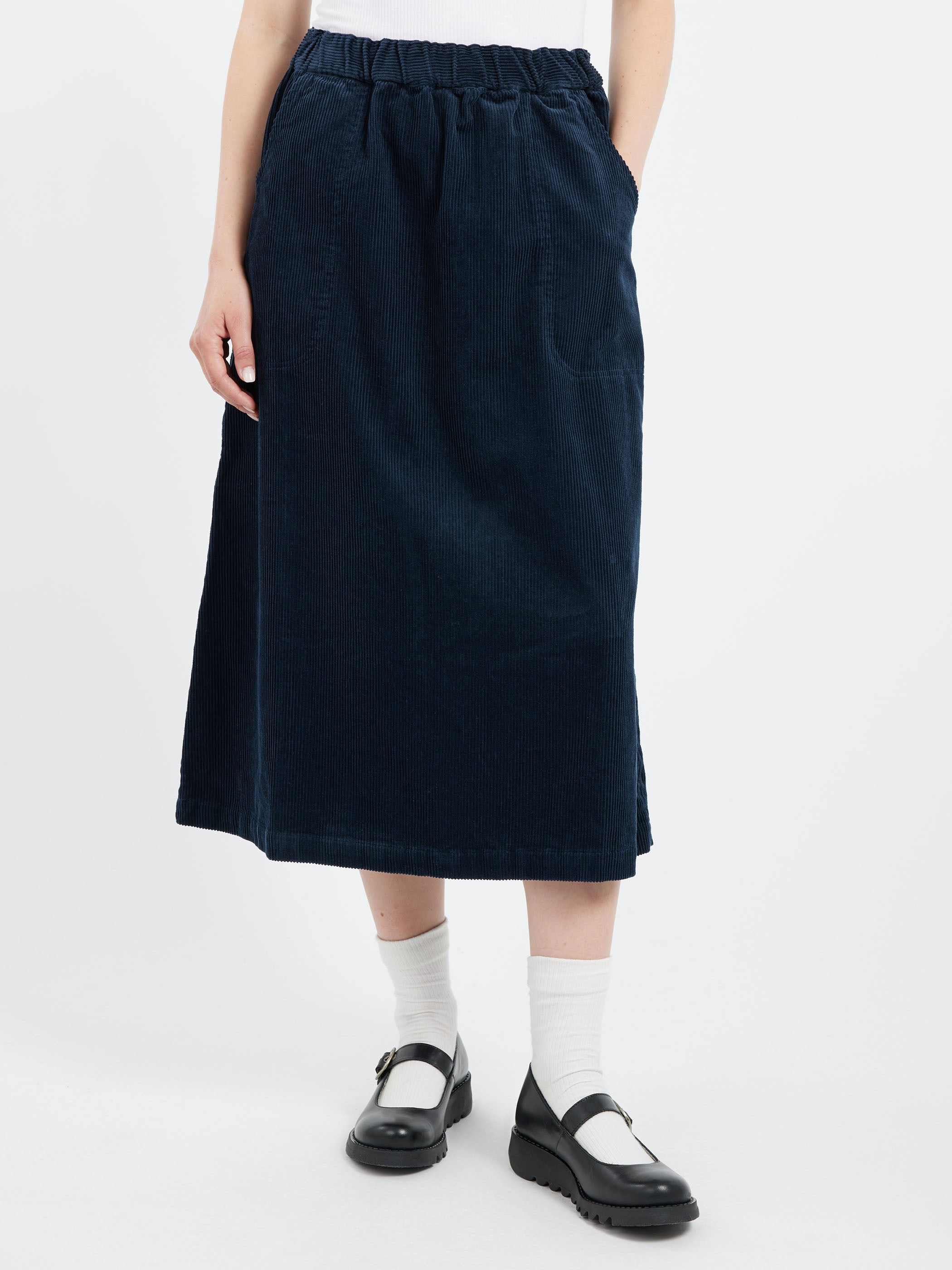 Corduroy Painter Skirt