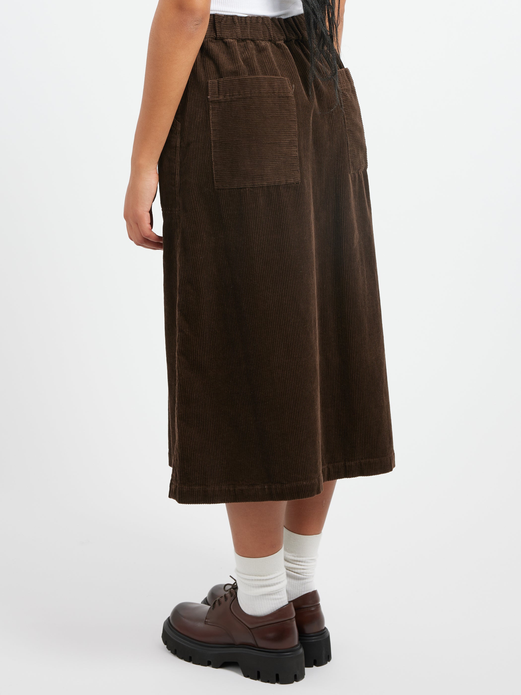 Corduroy Painter Skirt