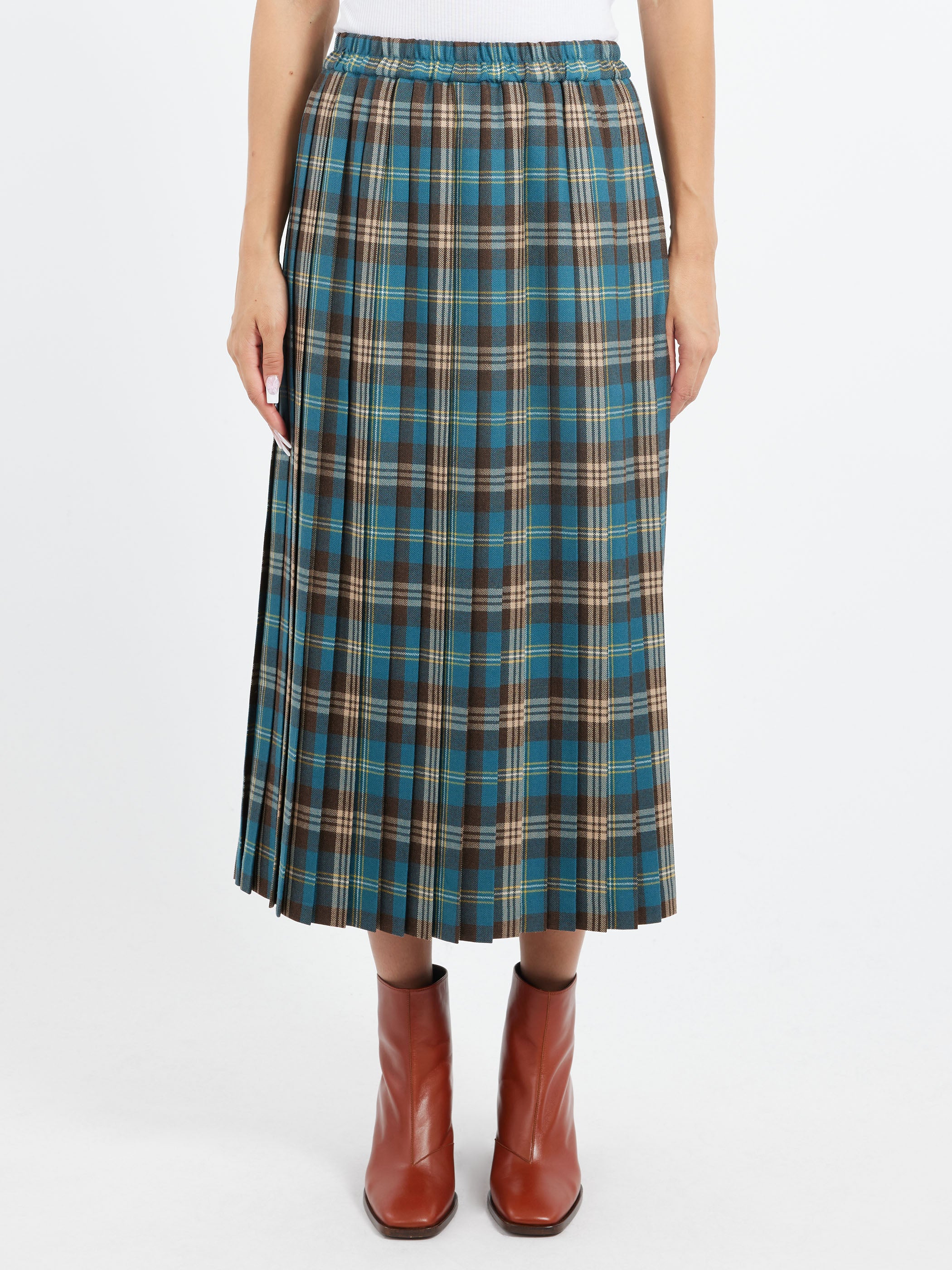 Hanna Tartan Skirt