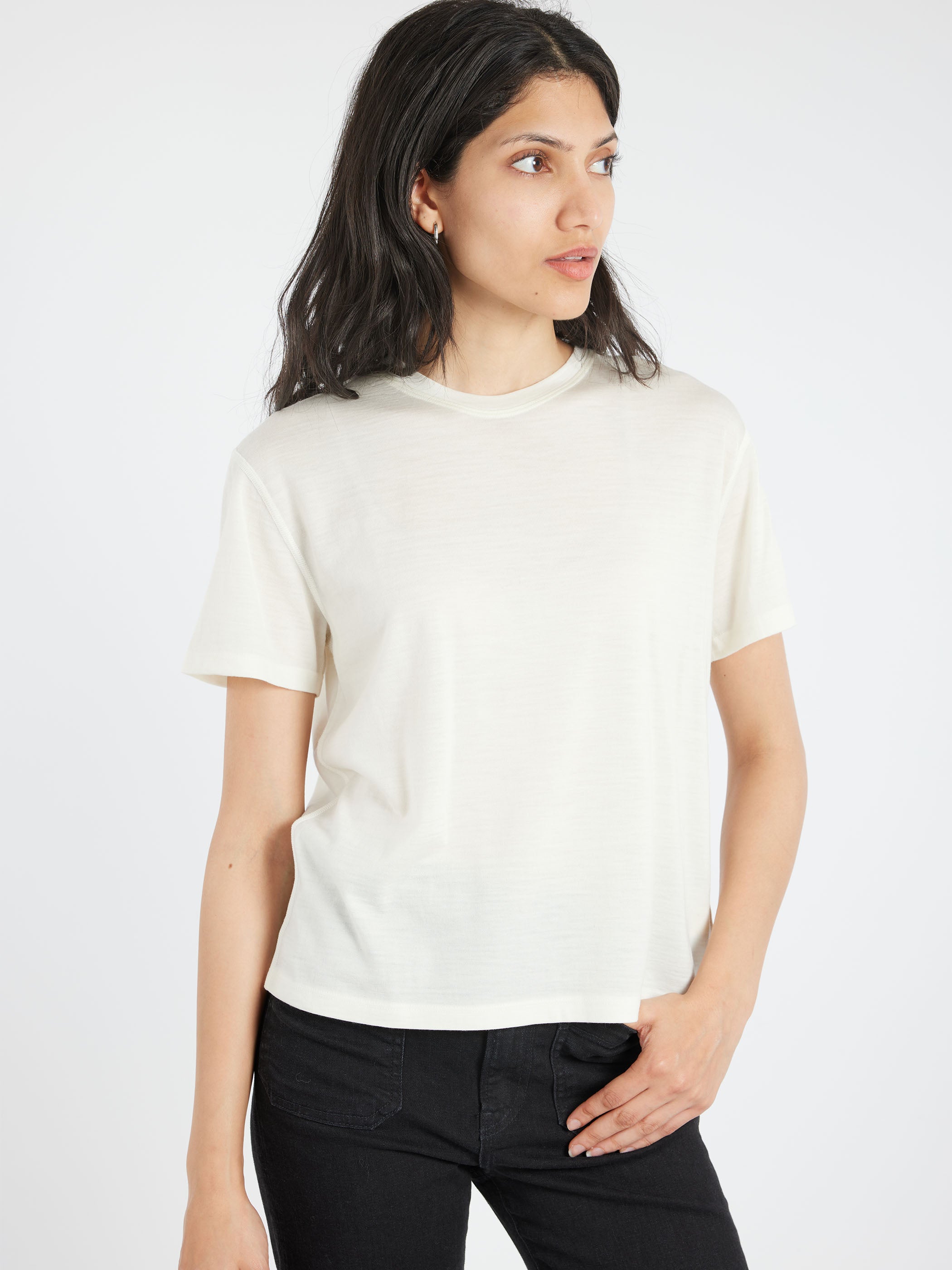 The 195 Merino Relaxed Tee