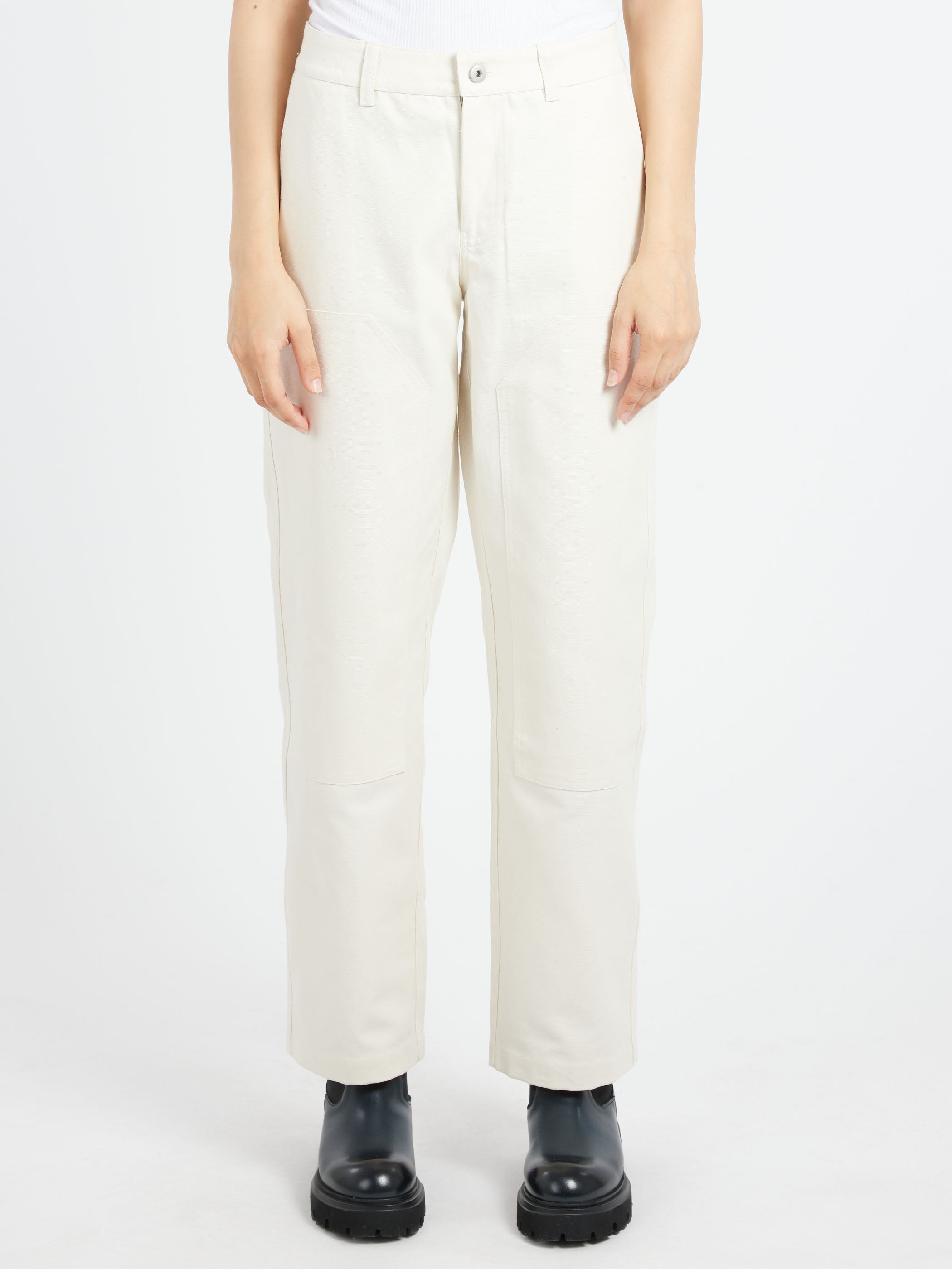 The Womens Mid-Rise Canvas Work Pant