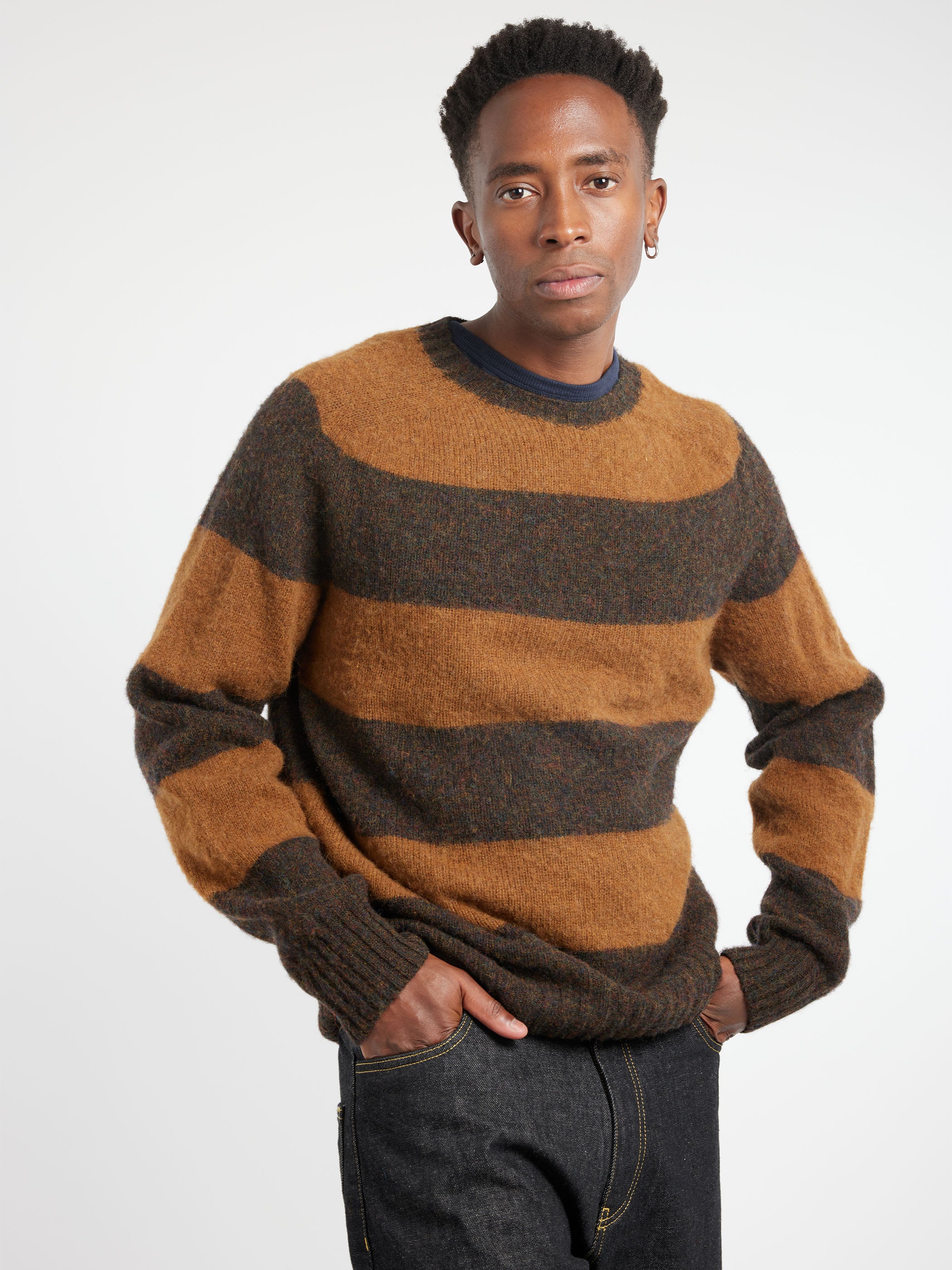 Suedehead Stripe Knit