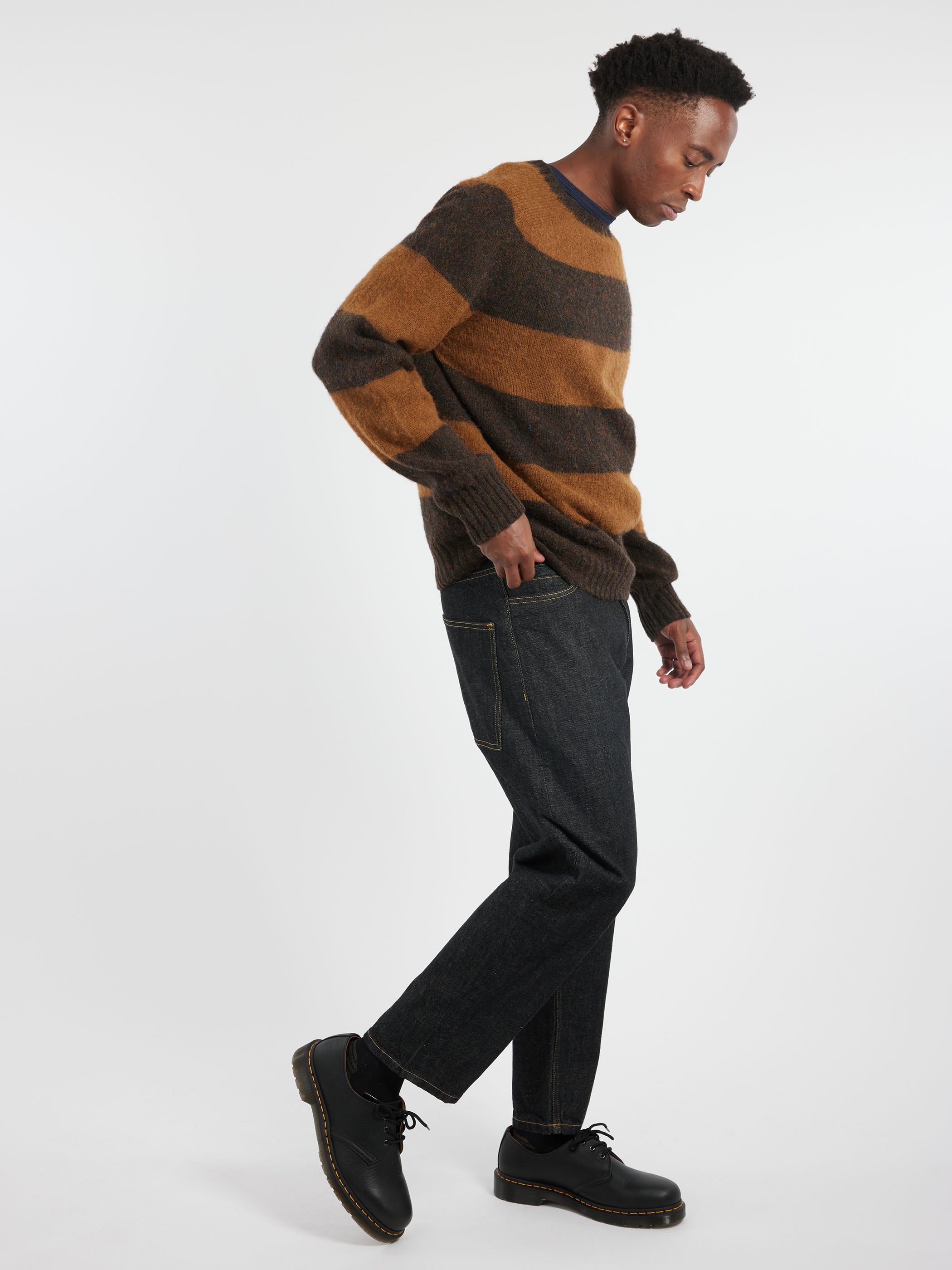 Suedehead Stripe Knit