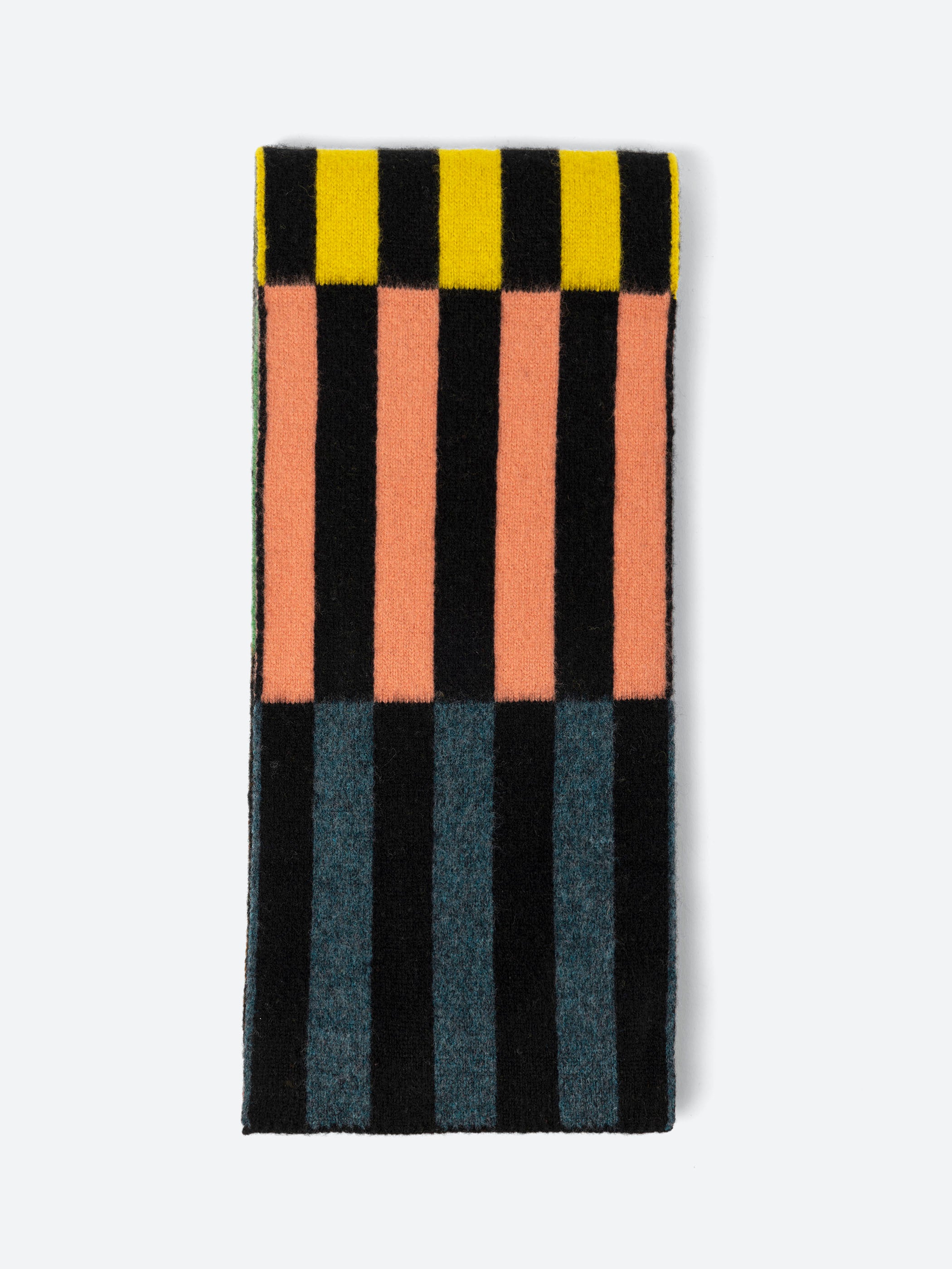 Multicolour Rectangles Scarf