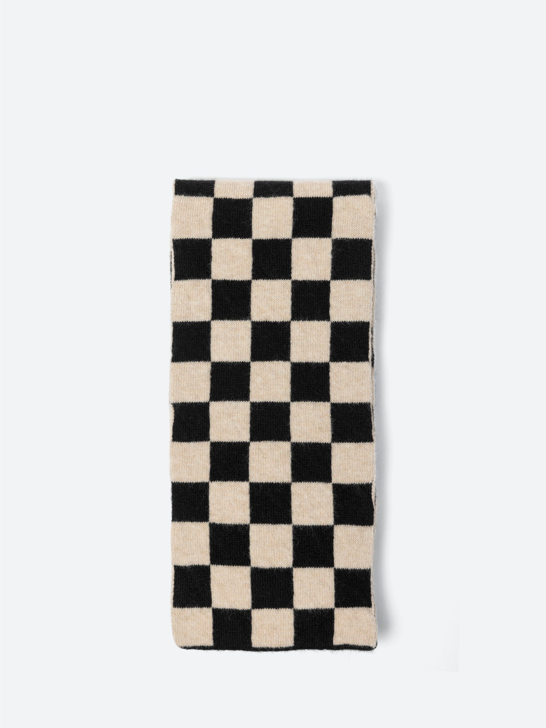 Small Checkered Scarf