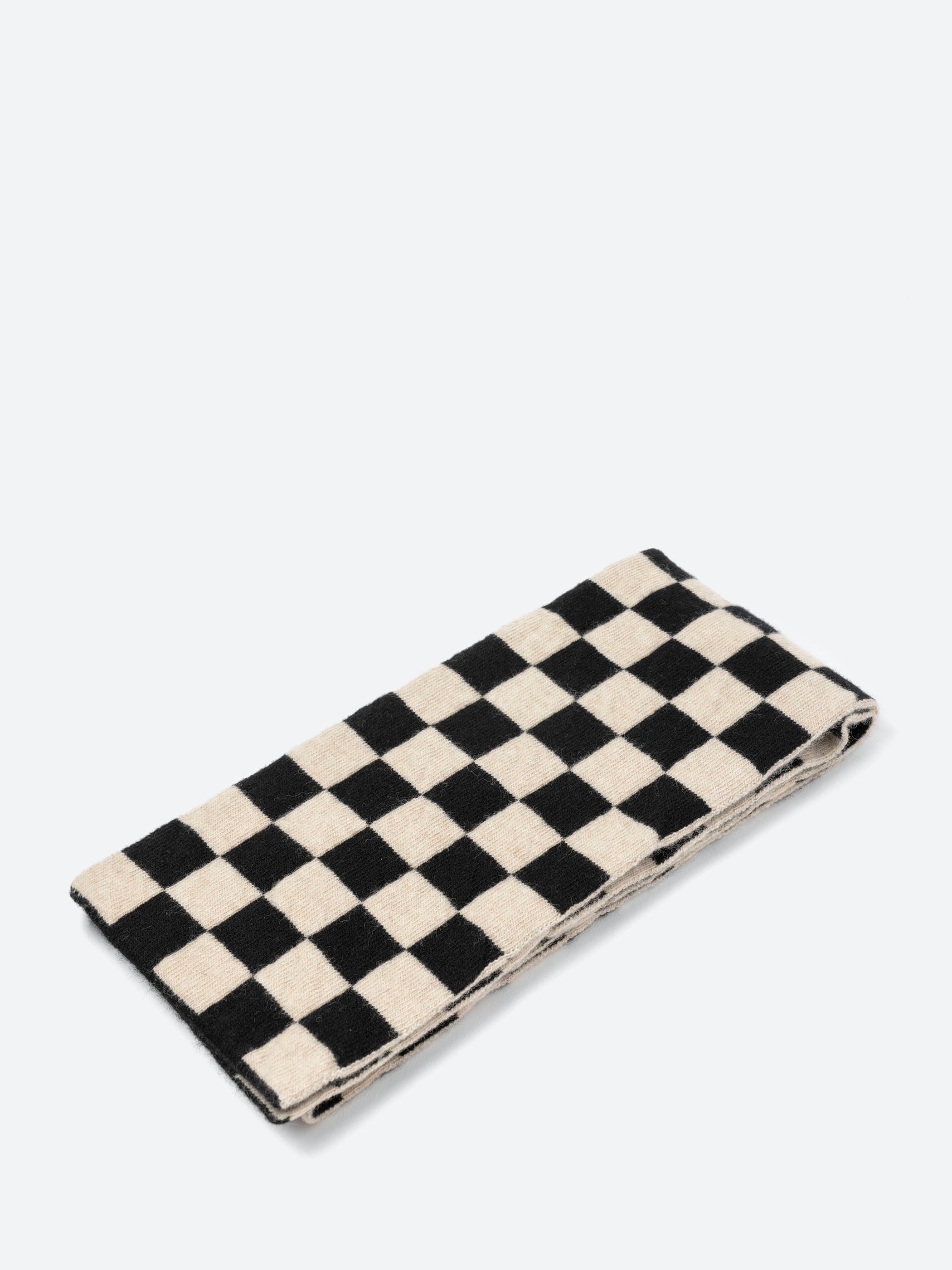 Small Checkered Scarf