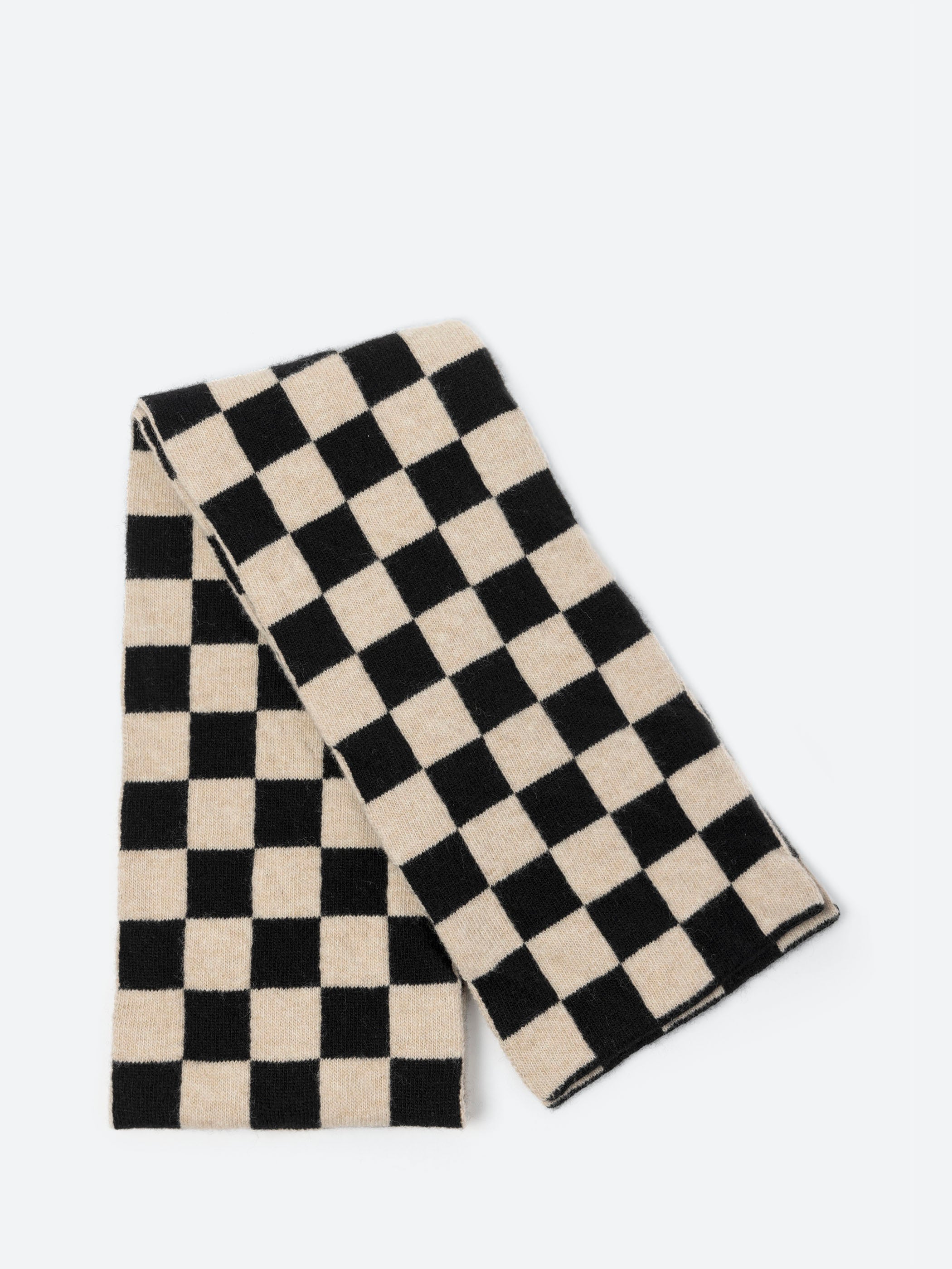 Small Checkered Scarf