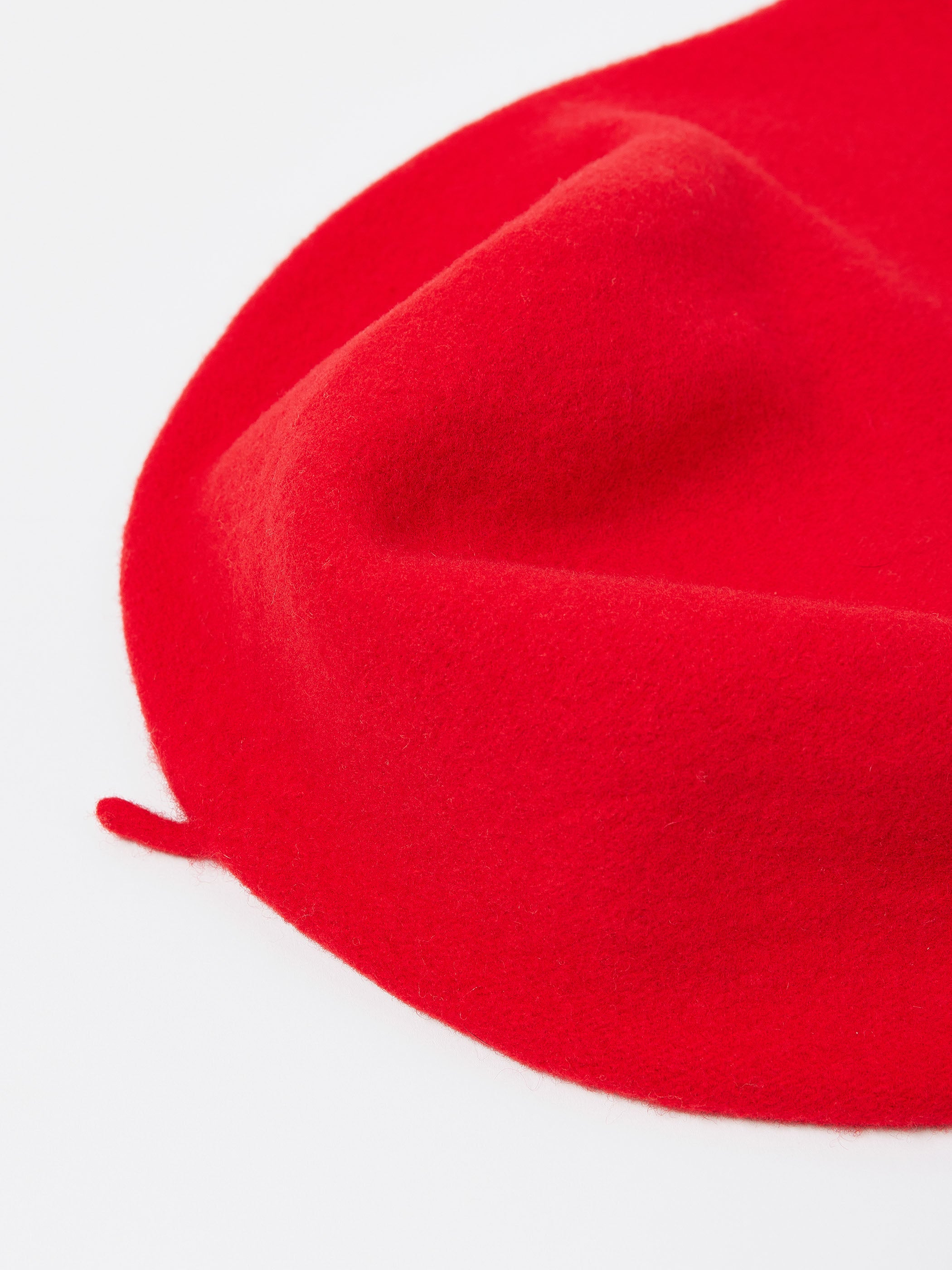 Wool Roll Up Beret