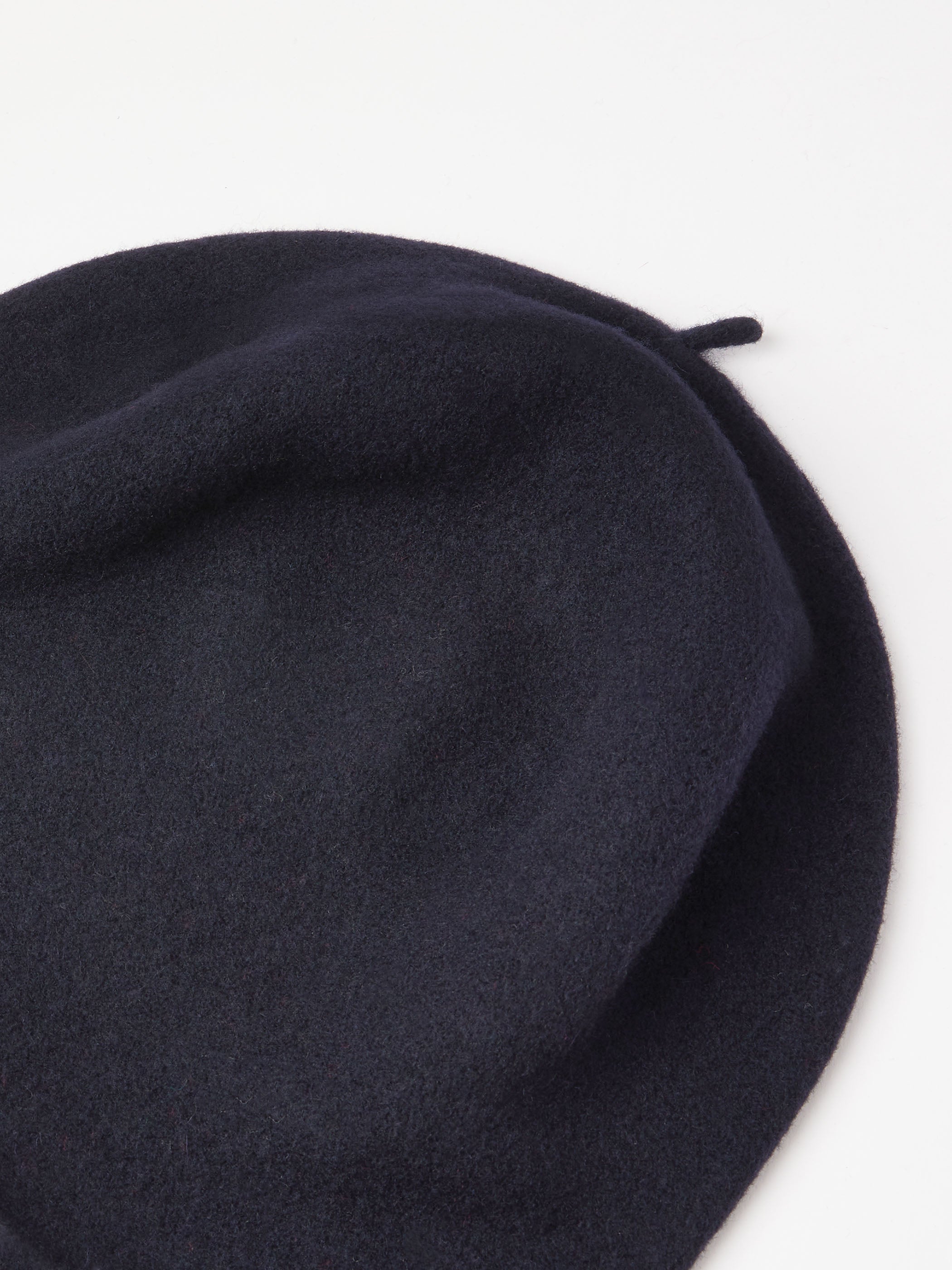 Wool Roll Up Beret