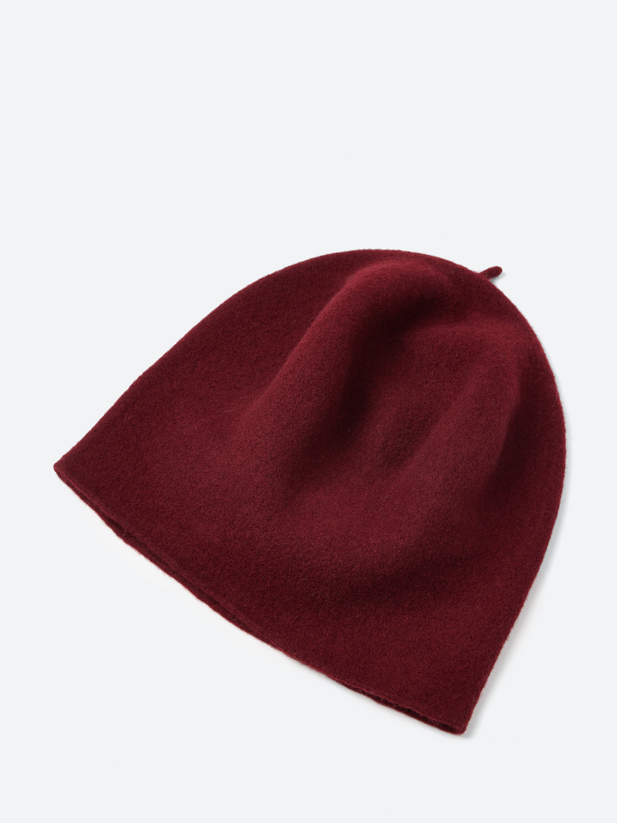 Wool Roll Up Beret