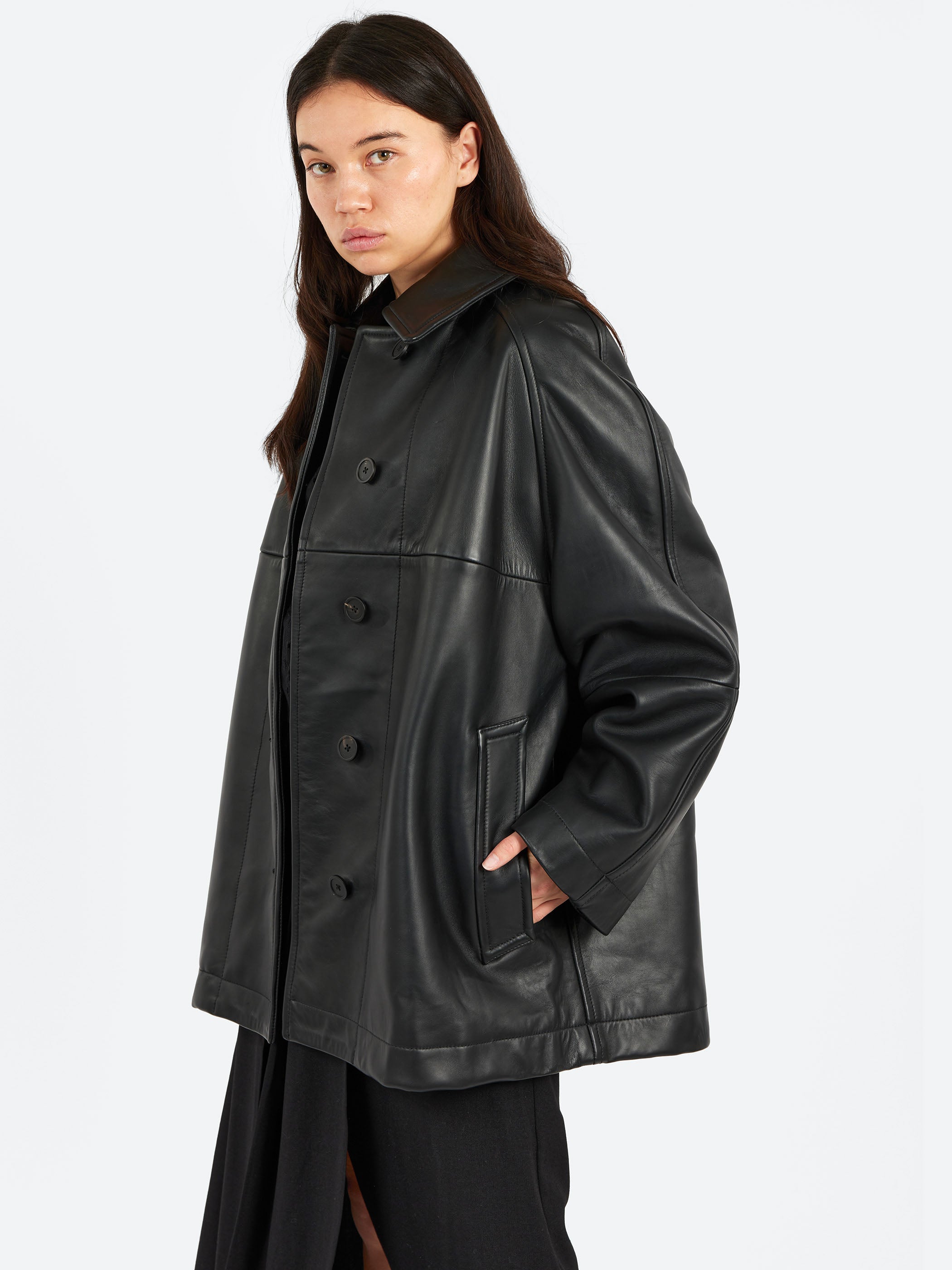 Ridger Leather Coat