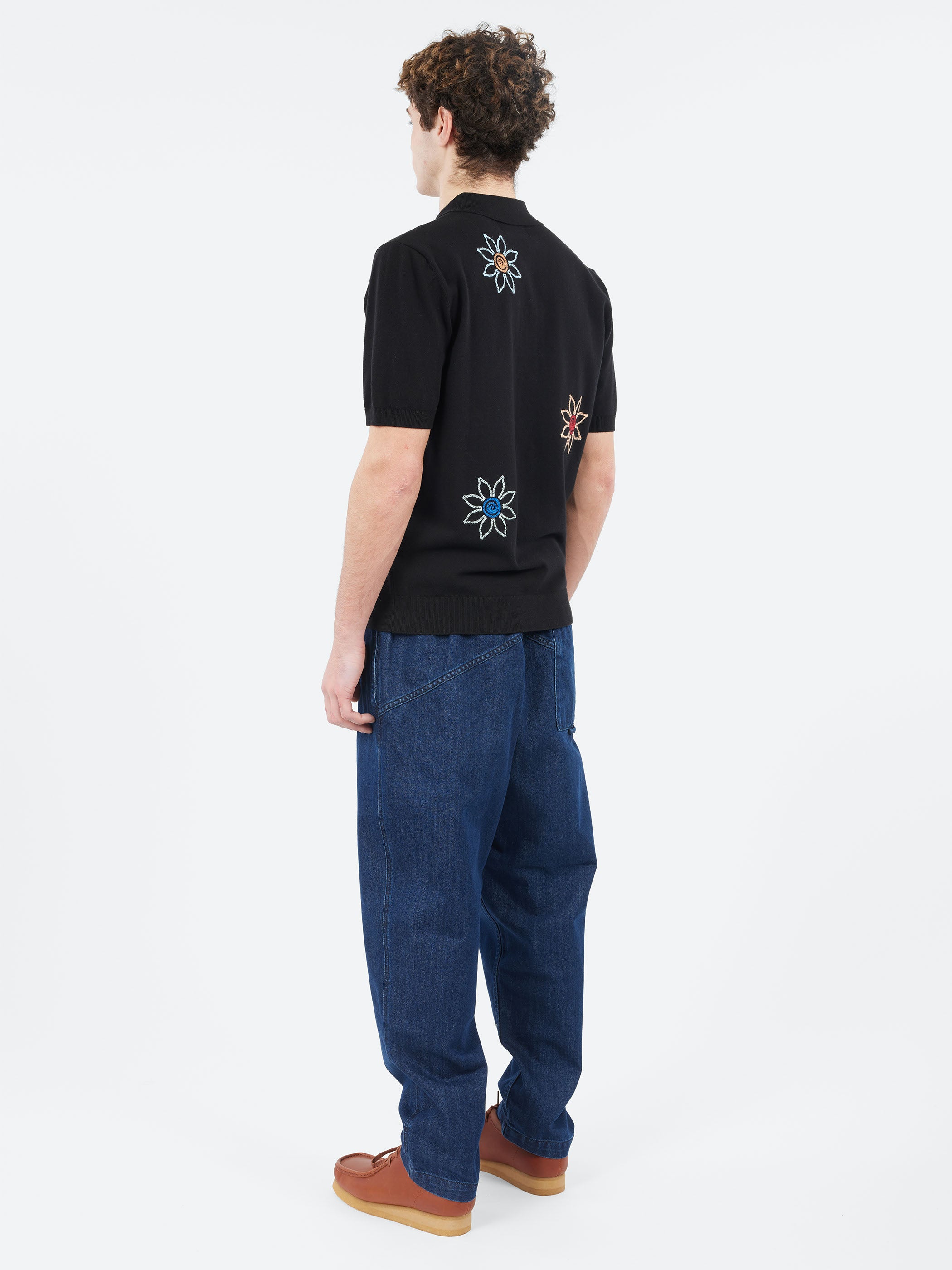 Tellaro Embroidered Knitted Cotton Polo