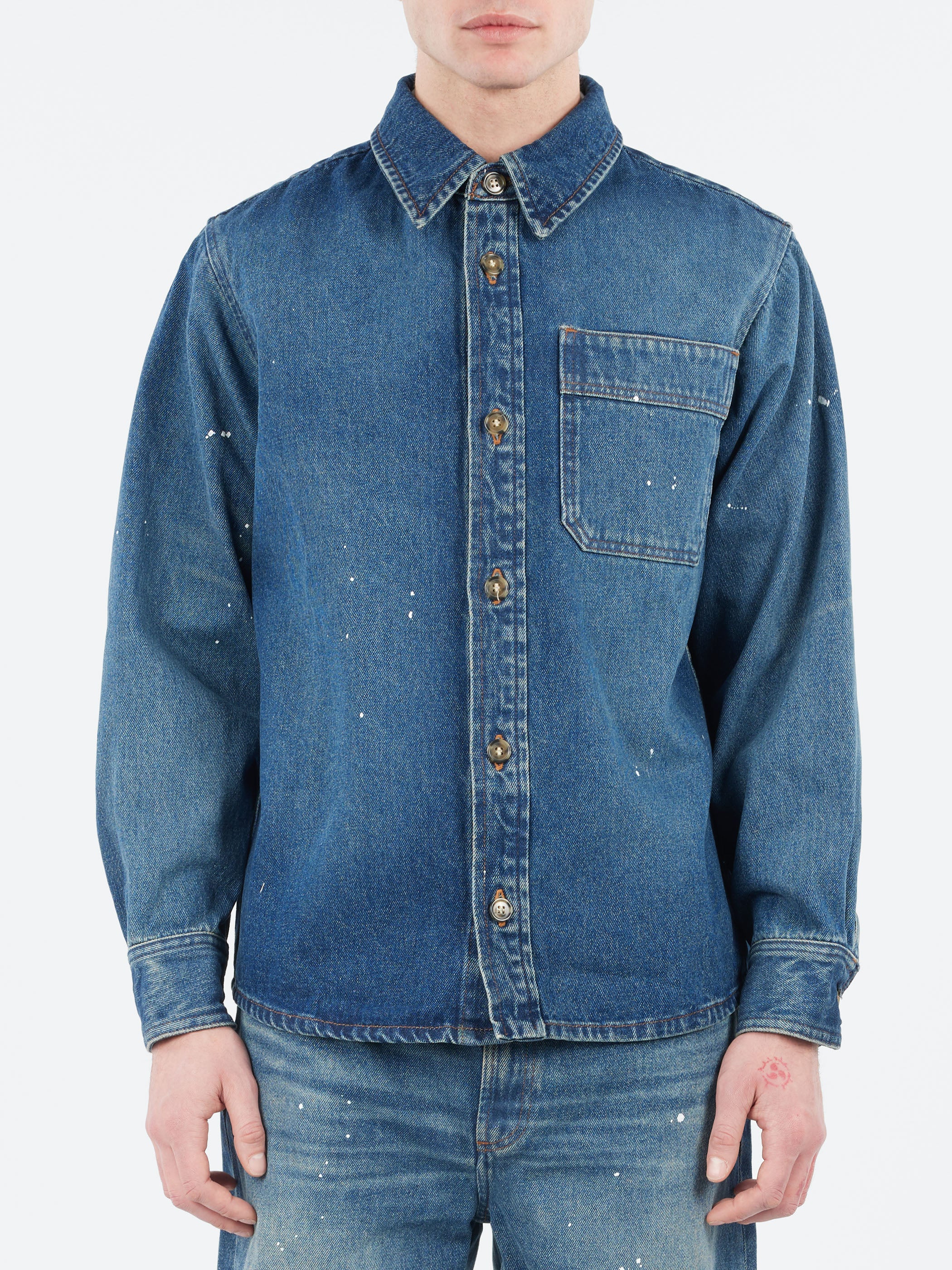 Basile Denim Overshirt