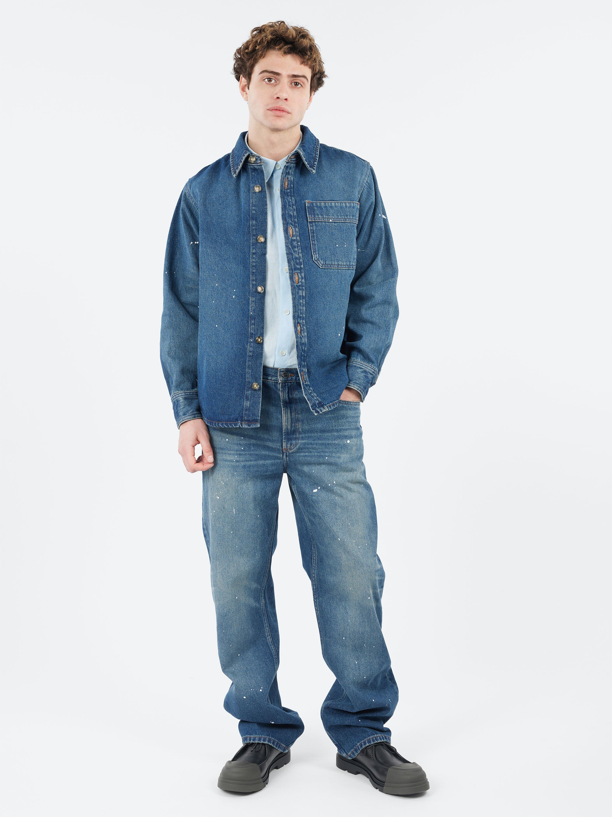 Basile Denim Overshirt