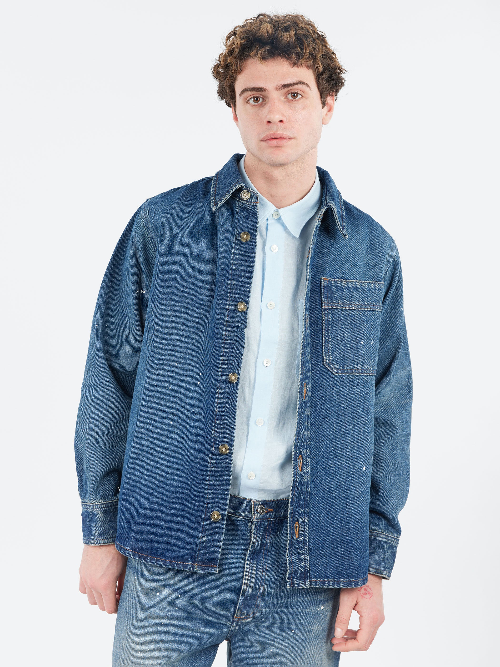 Basile Denim Overshirt