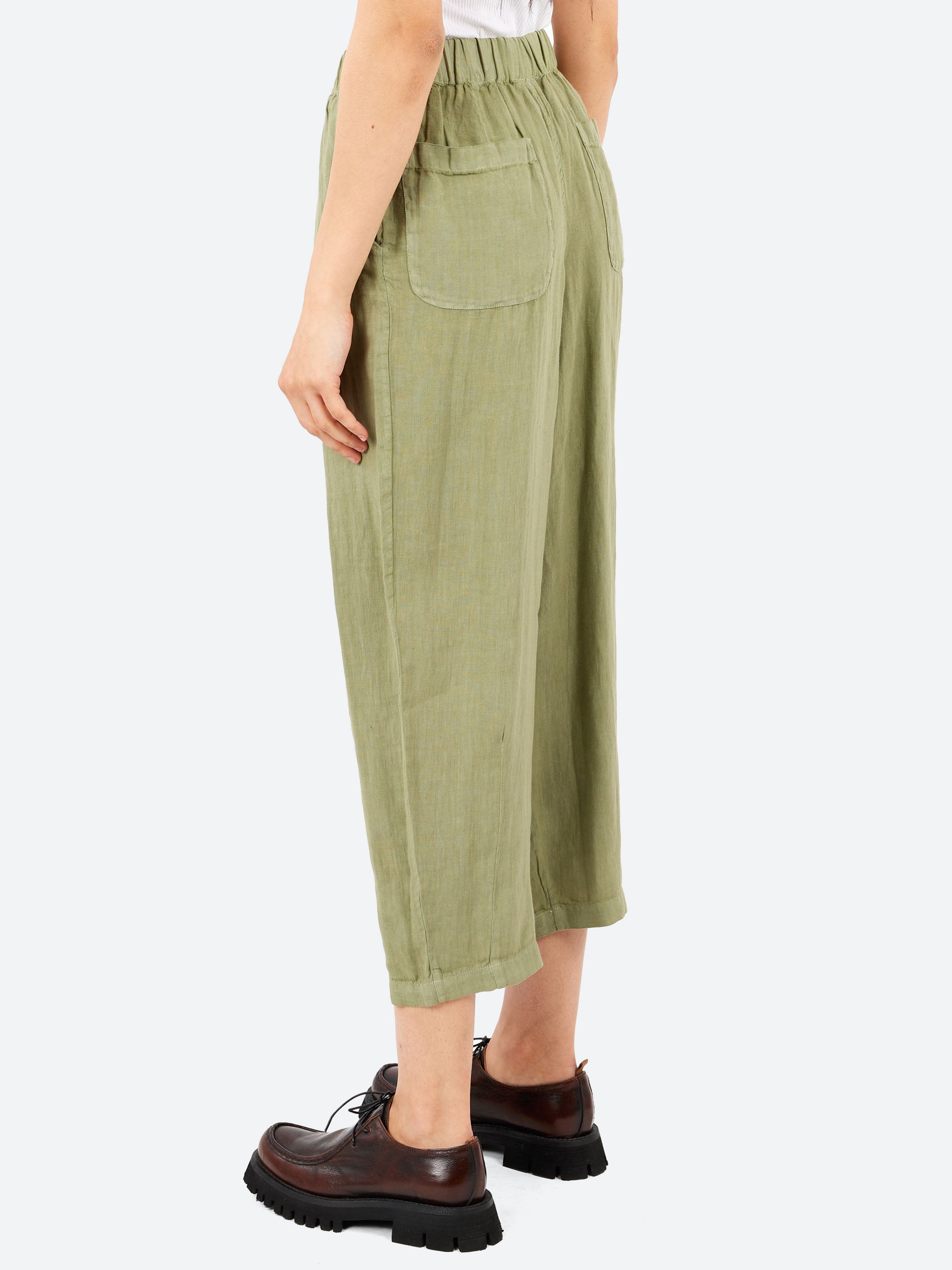 Minako Garment Dyed Linen Trousers