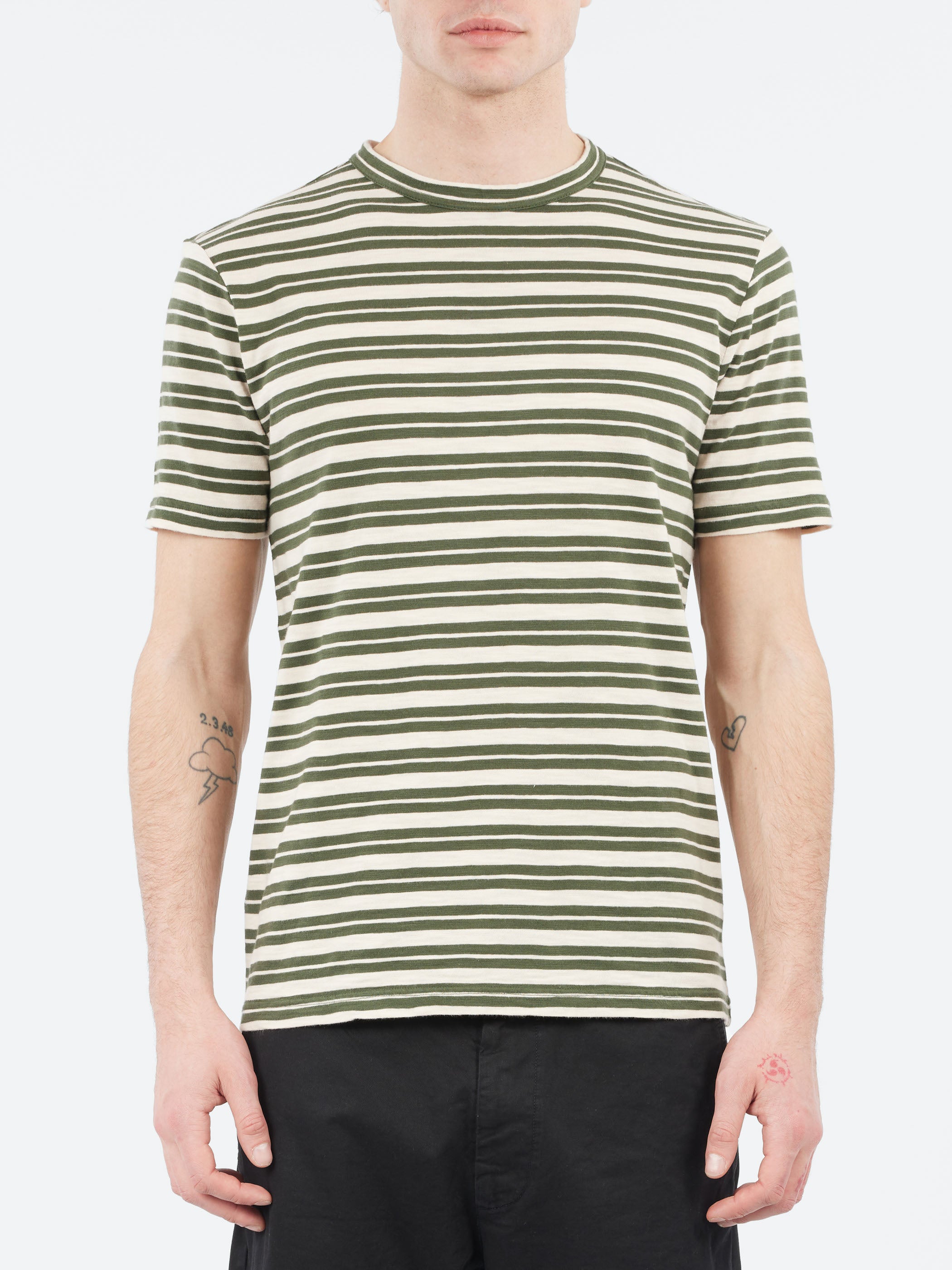 Theo Stripe Short Sleeve Tee