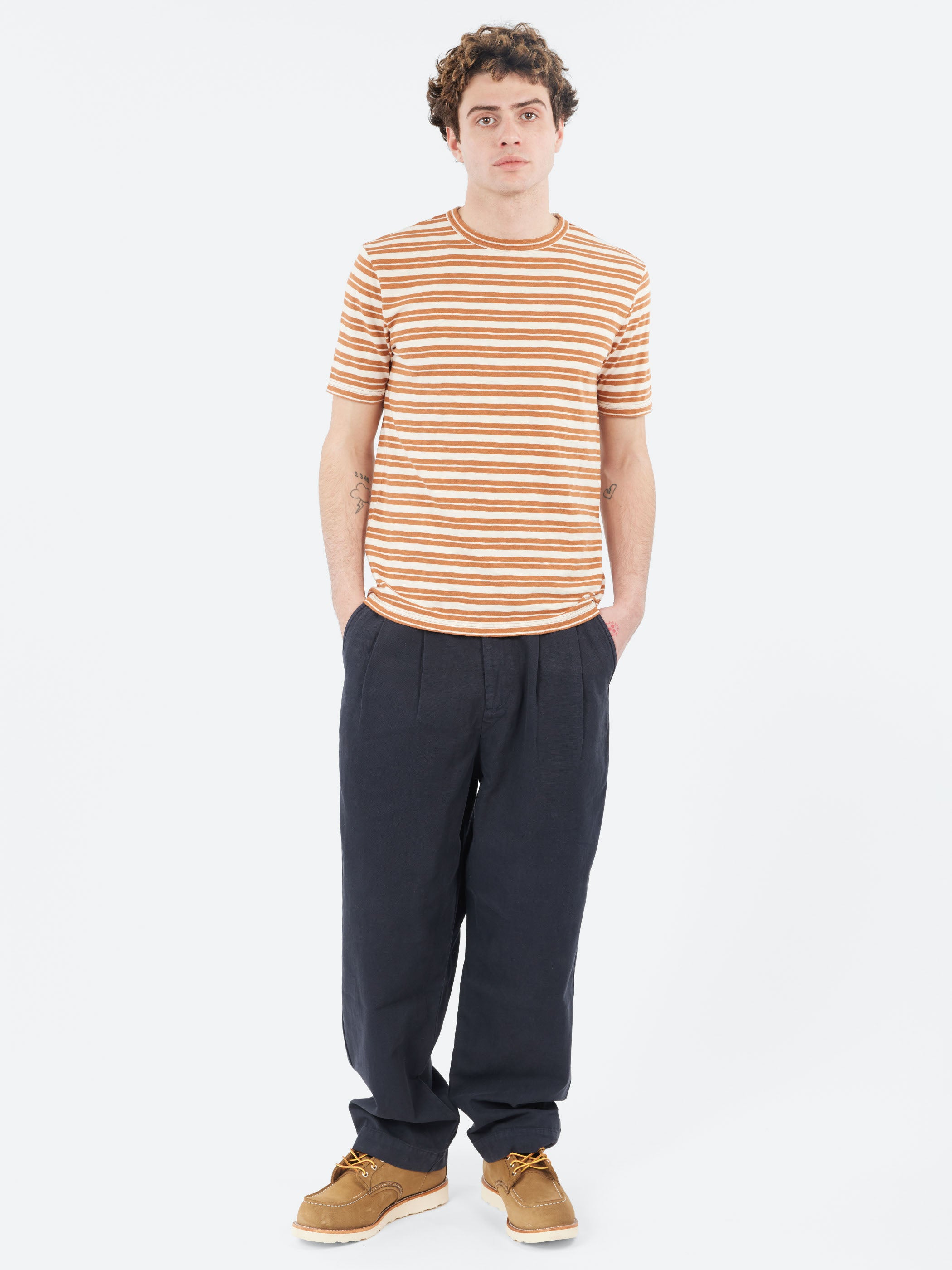 Theo Stripe Short Sleeve Tee