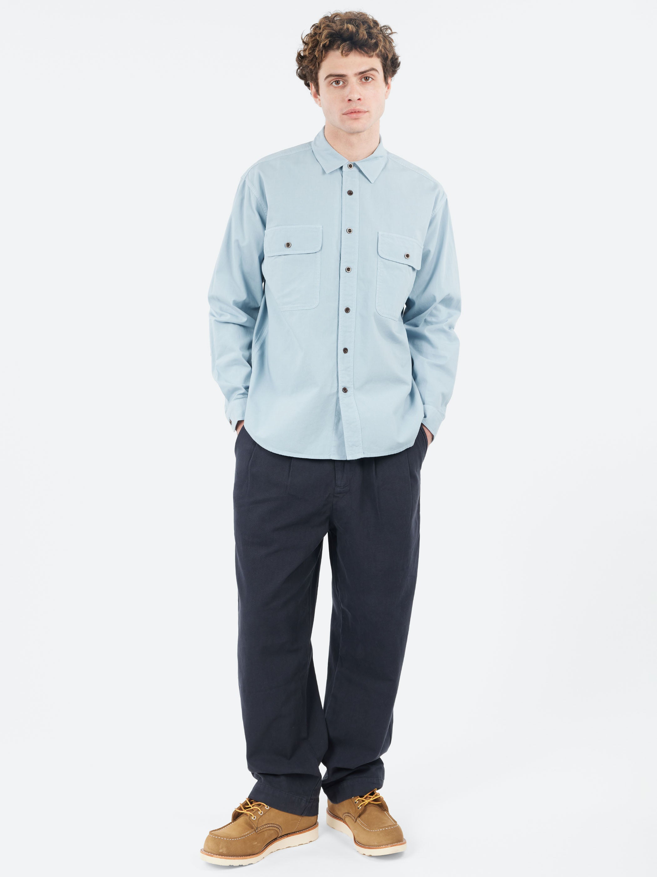 Garment Dyed Oxford Workwear Shirt