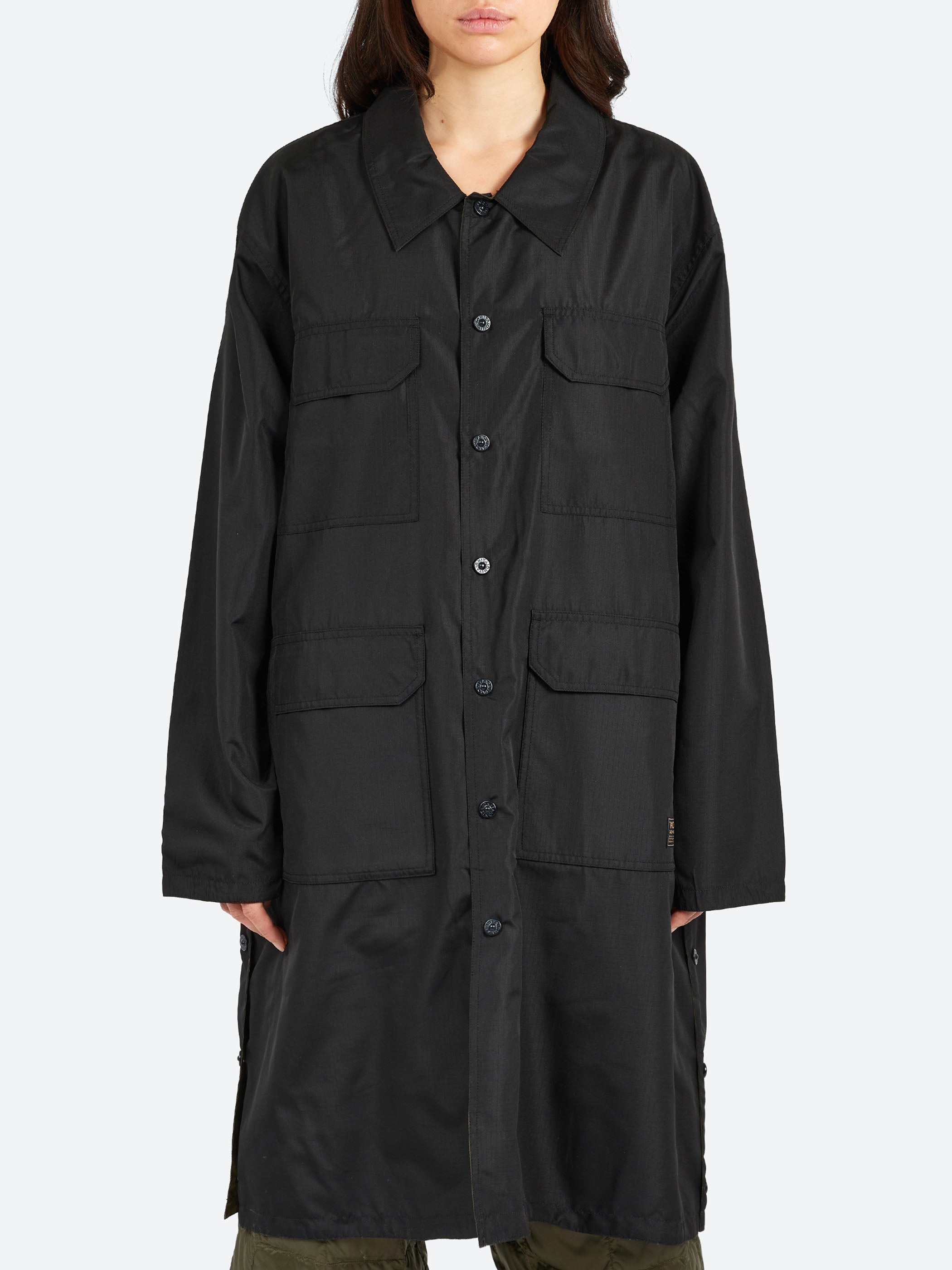 MIL Reversible Bal Collar Coat