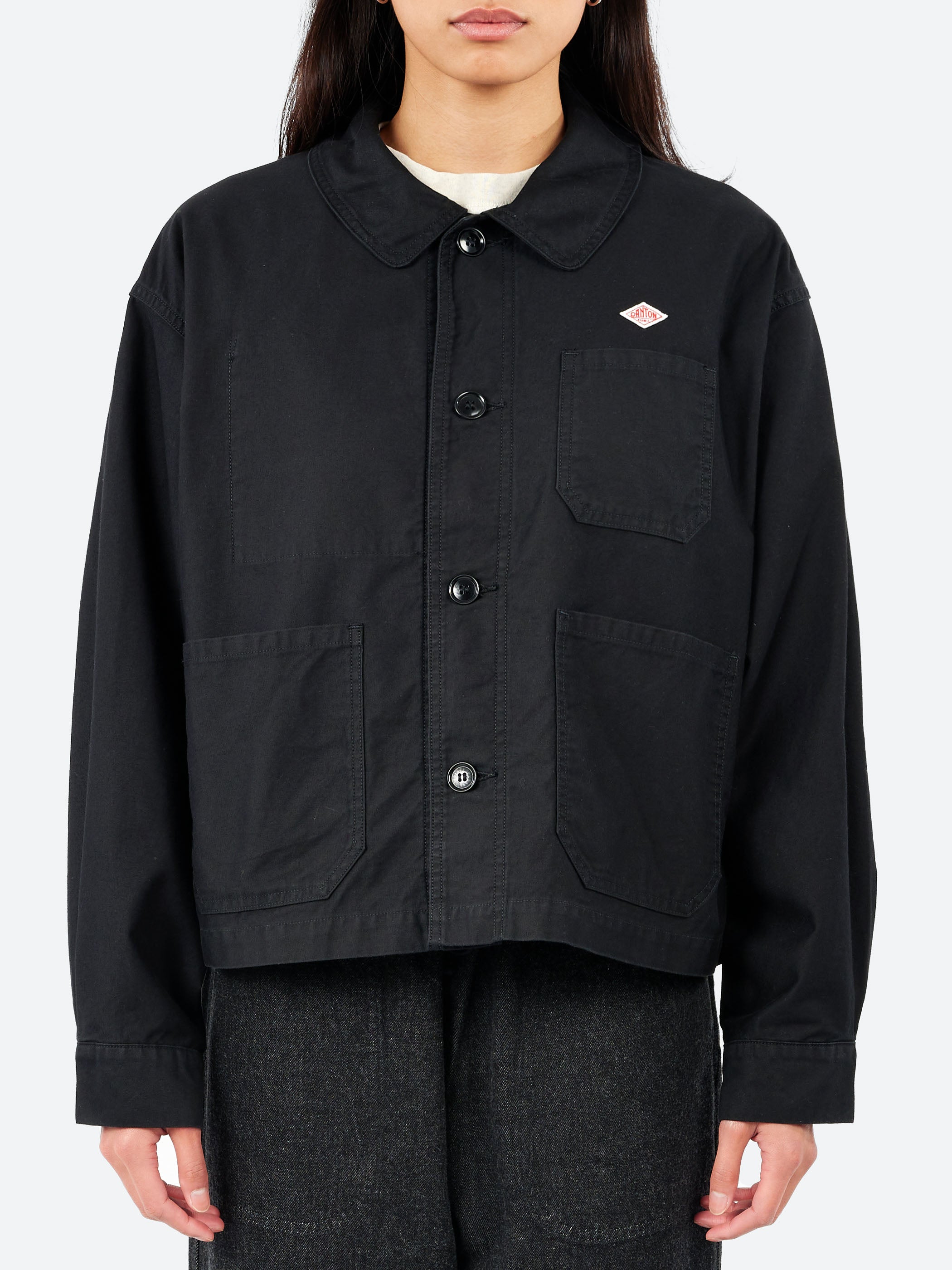 Moleskin Wide Coverall Jacket