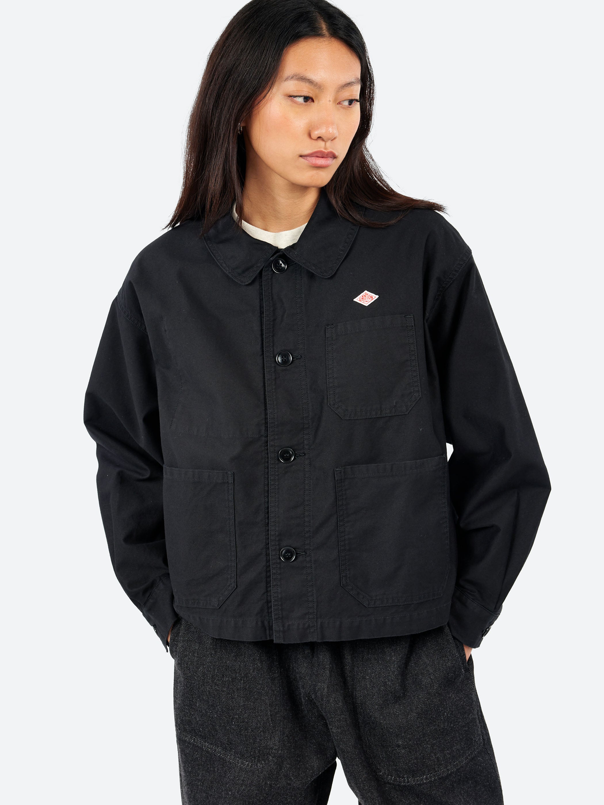 Moleskin Wide Coverall Jacket