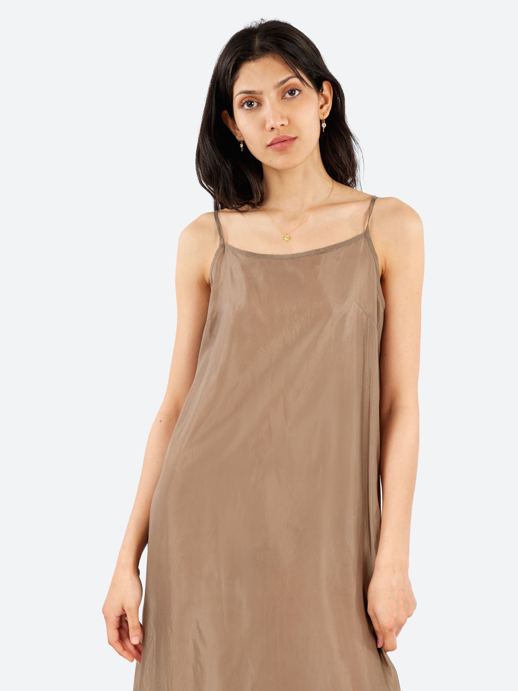 Bemberg Taffeta Slip Dress