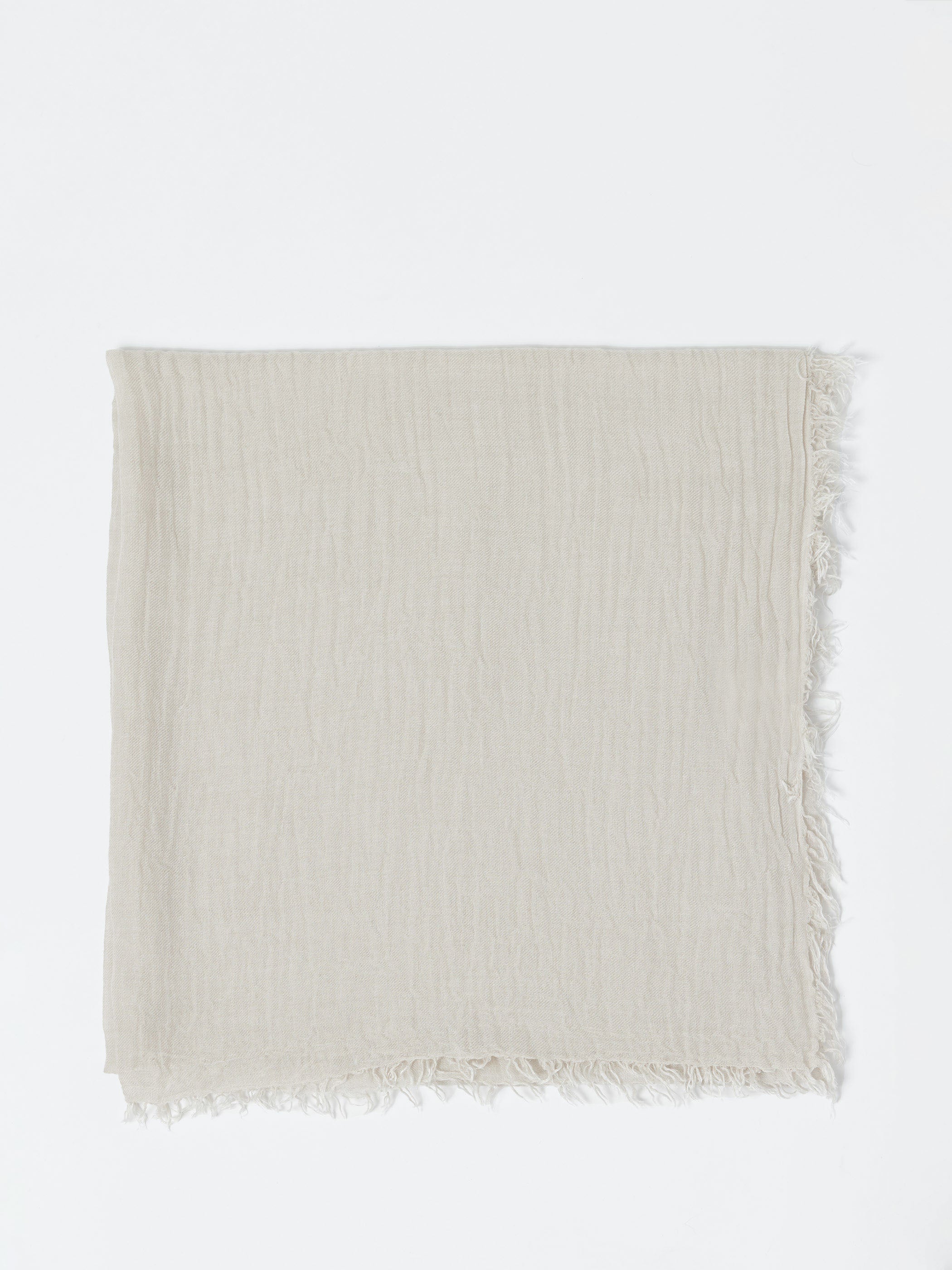 Tencel and Wool Gauze Scarf