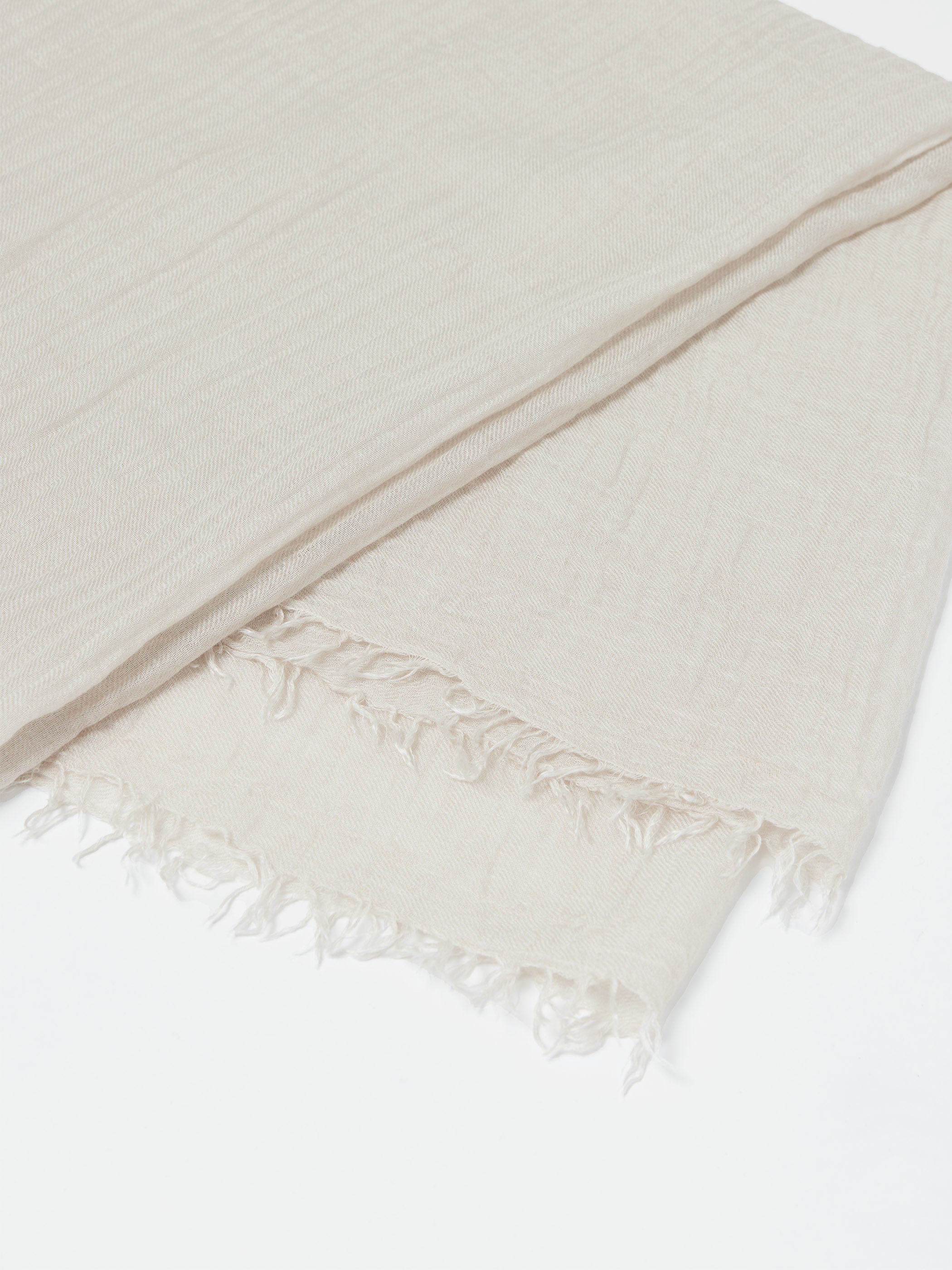 Tencel and Wool Gauze Scarf