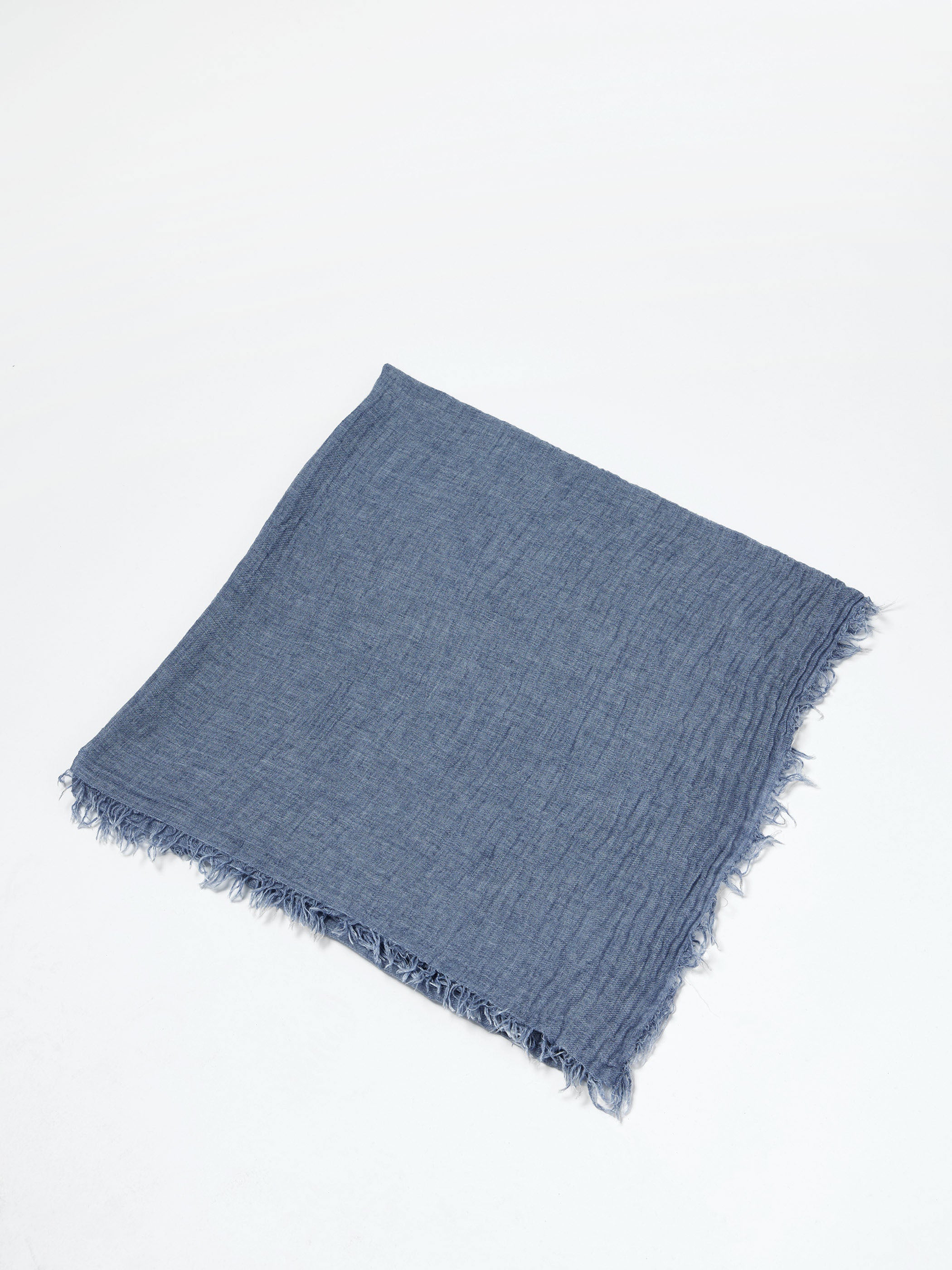 Tencel and Wool Gauze Scarf