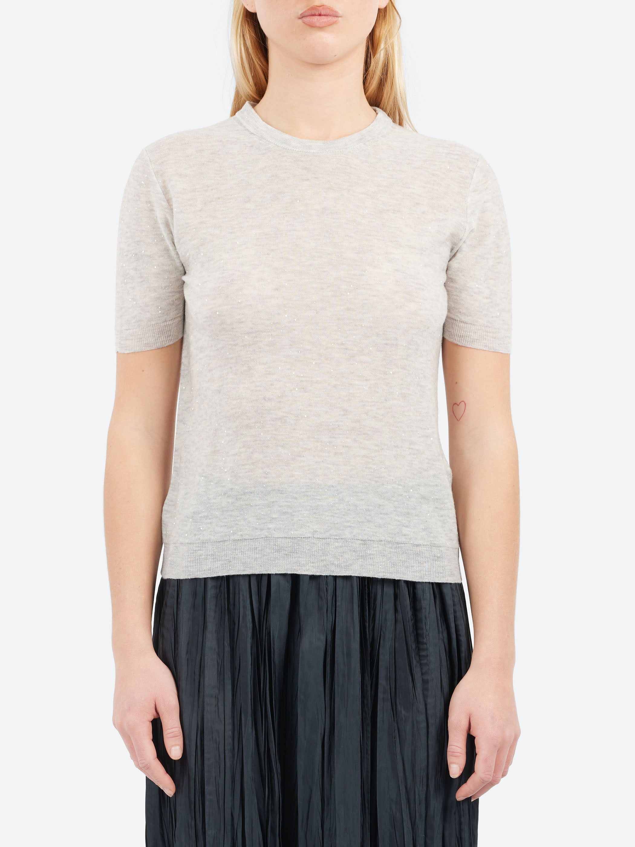 Micro Sequins T-Shirt