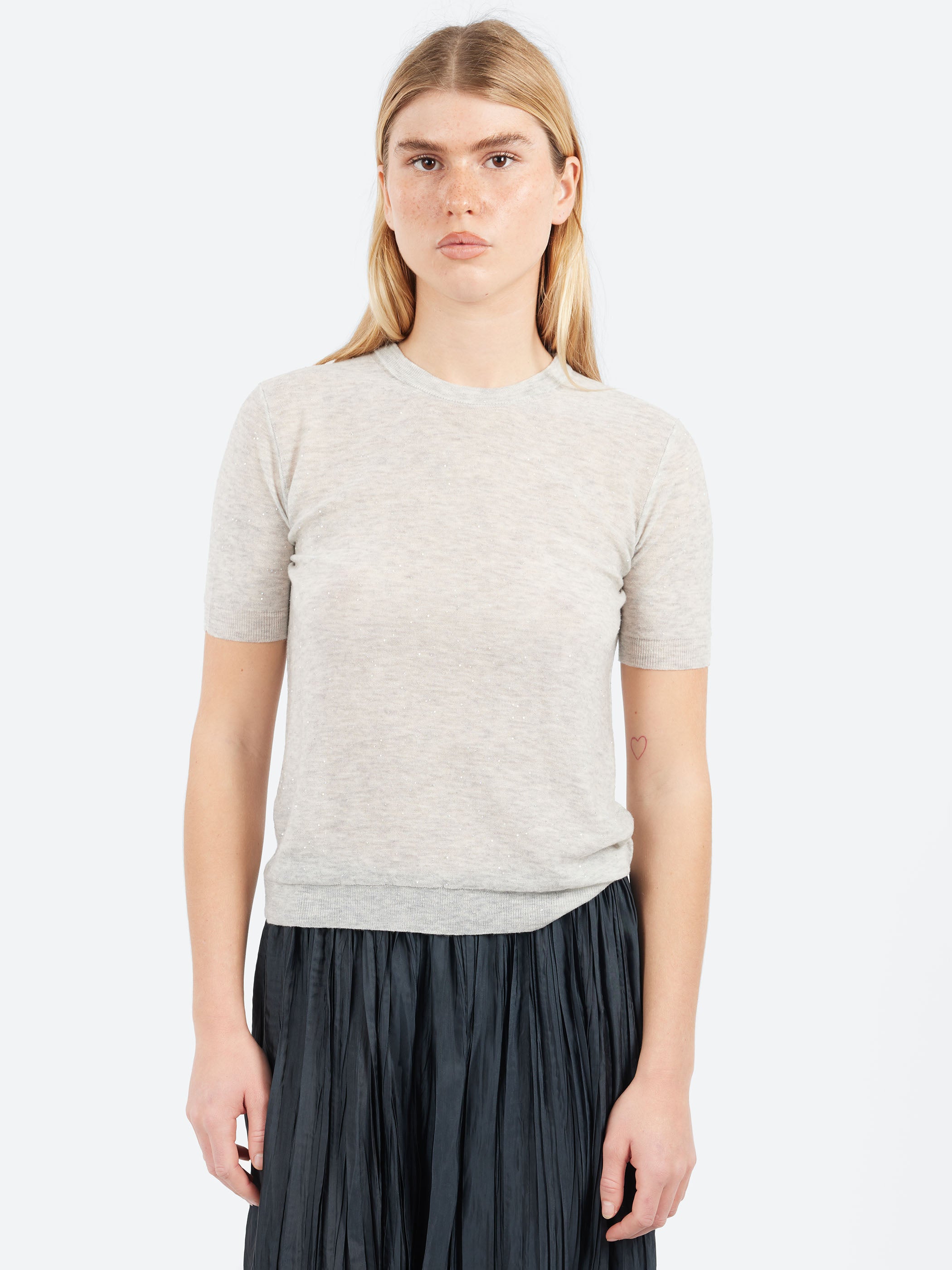 Micro Sequins T-Shirt